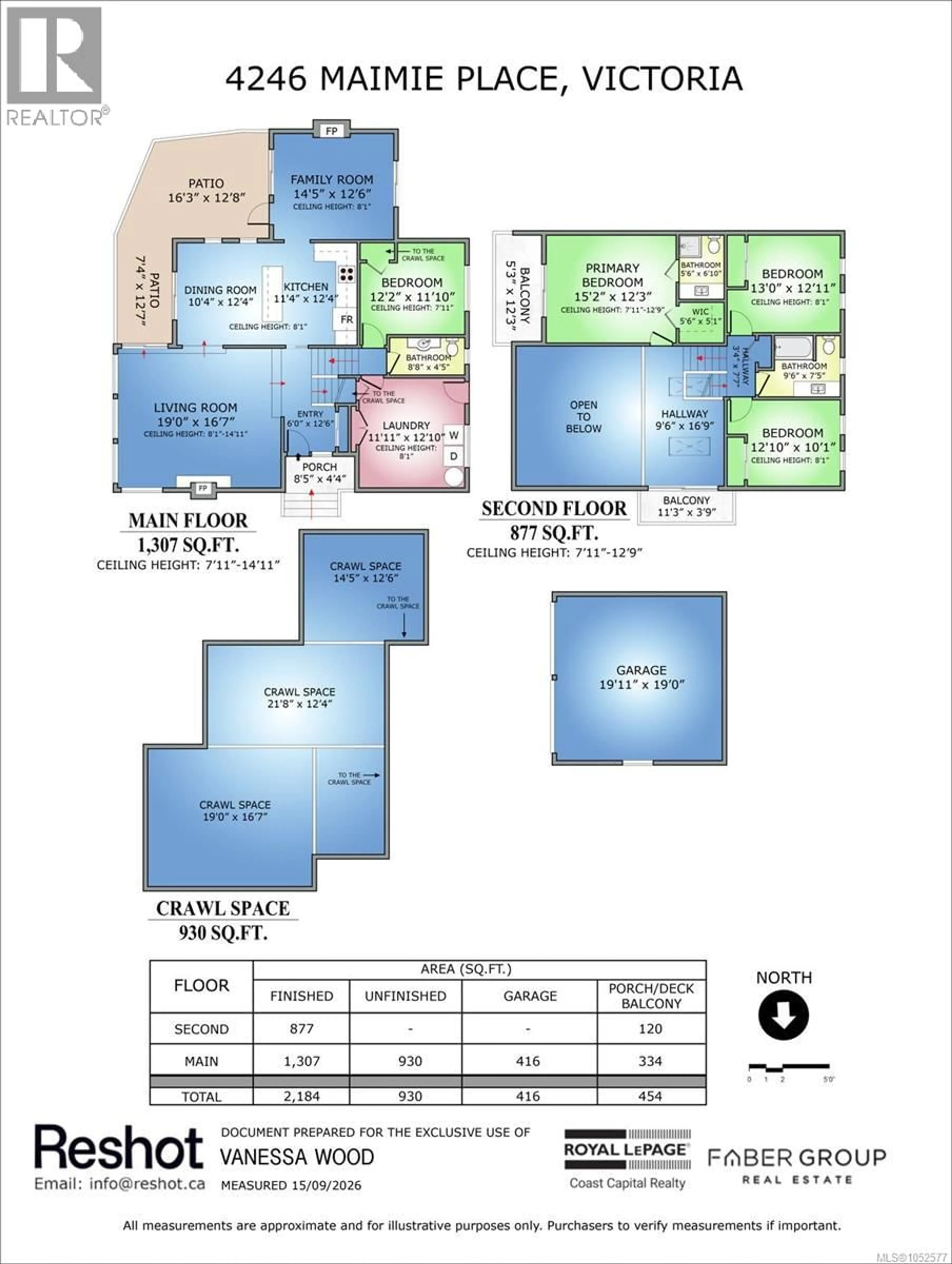 Floor plan for 4246 MAIMIE PLACE, Saanich British Columbia V8N5T4