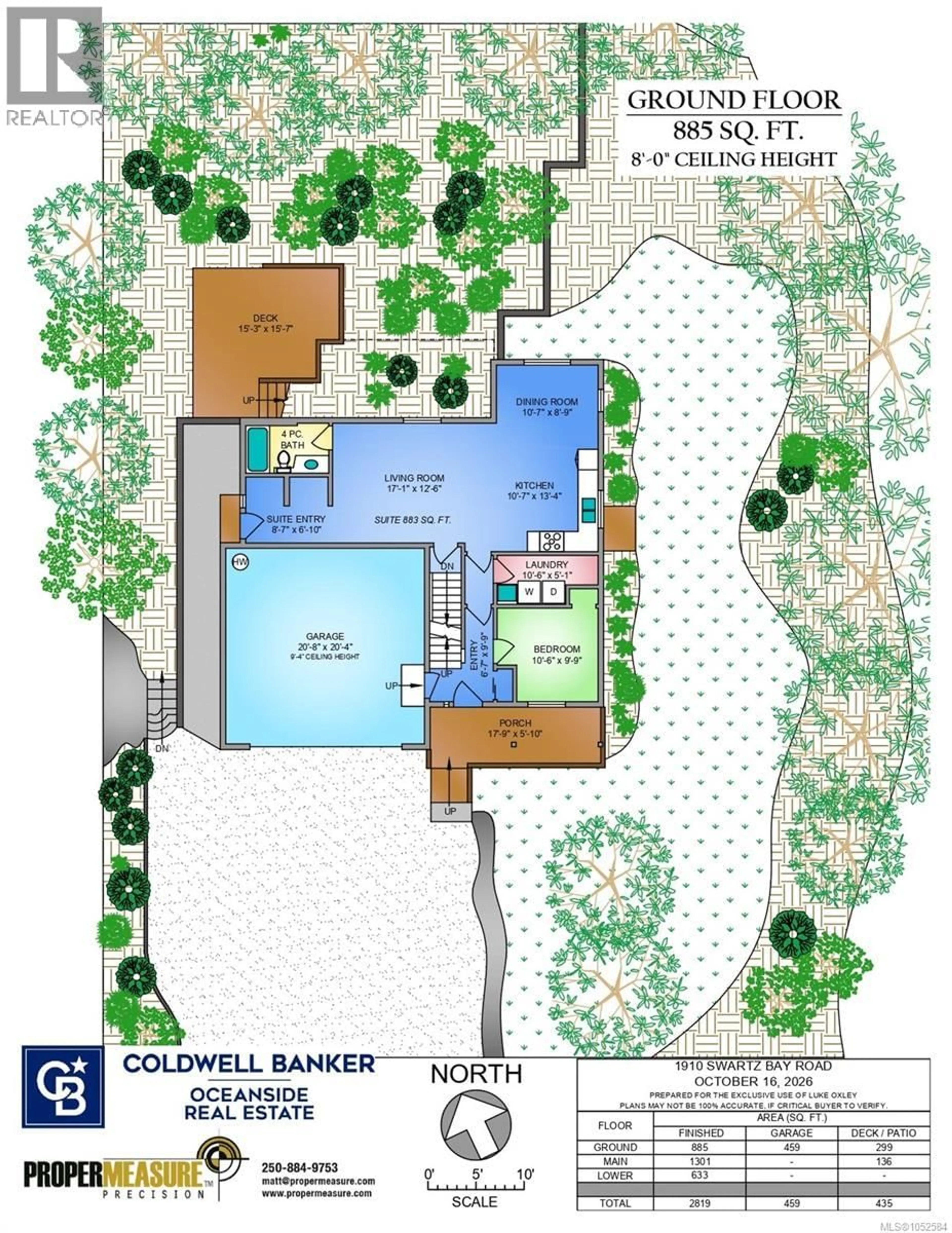 Floor plan for 1910 SWARTZ BAY ROAD, North Saanich British Columbia V8L5R2