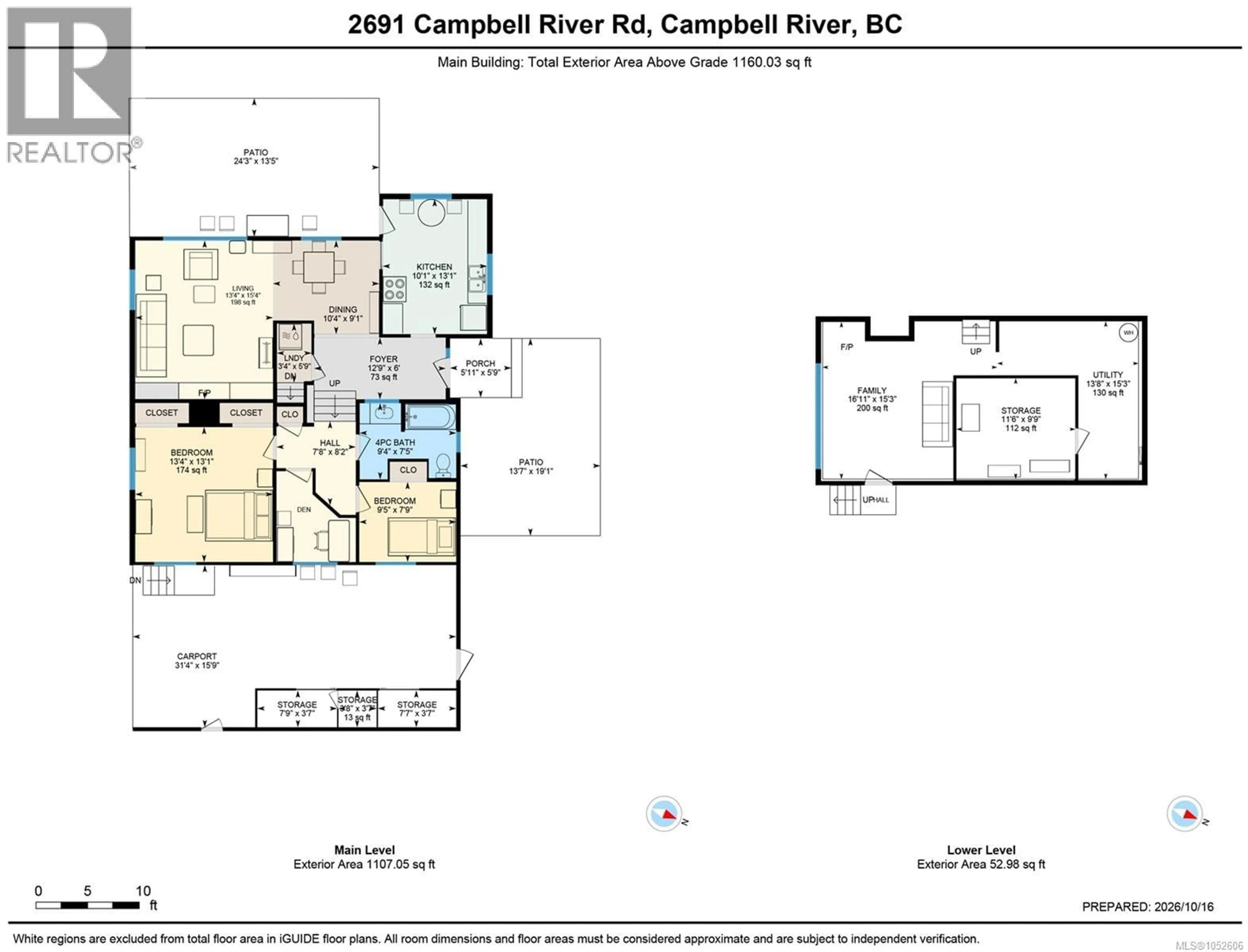 Floor plan for 2691 CAMPBELL RIVER ROAD, Campbell River British Columbia V9W4P1