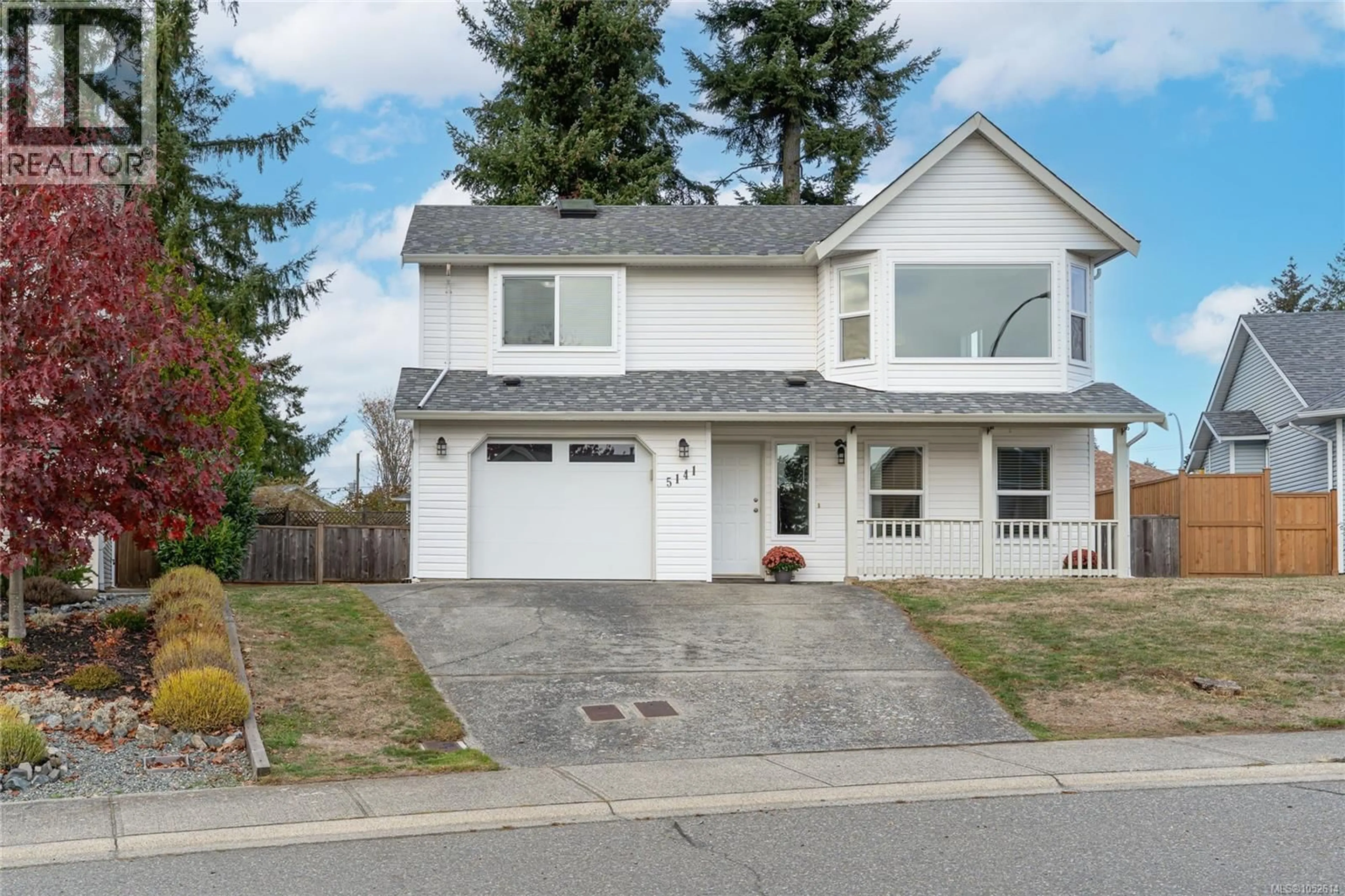 Home with vinyl exterior material, street for 5141 KAITLYNS WAY, Nanaimo British Columbia V9T5W1
