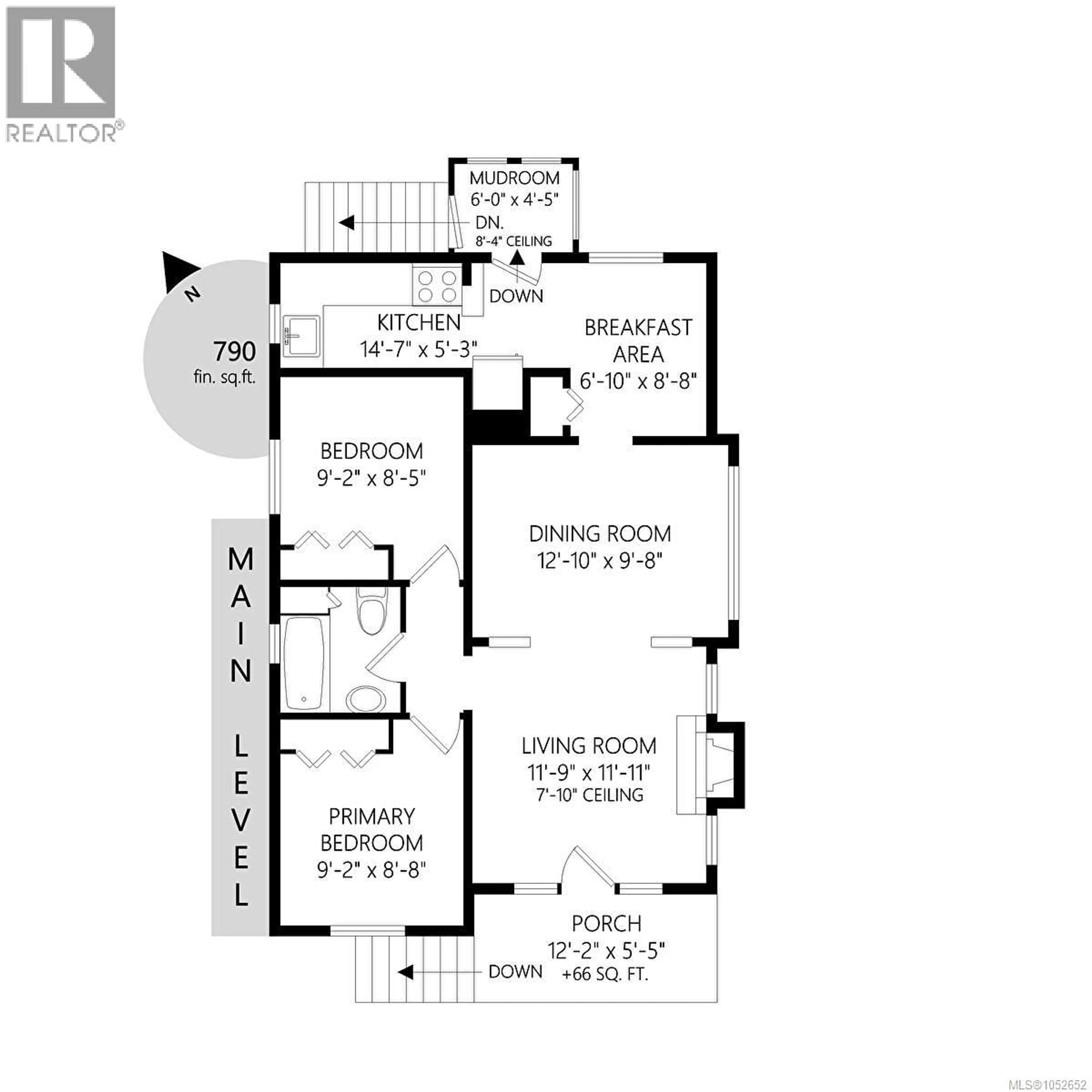Floor plan for 510 WALTER AVENUE, Saanich British Columbia V9A2E5