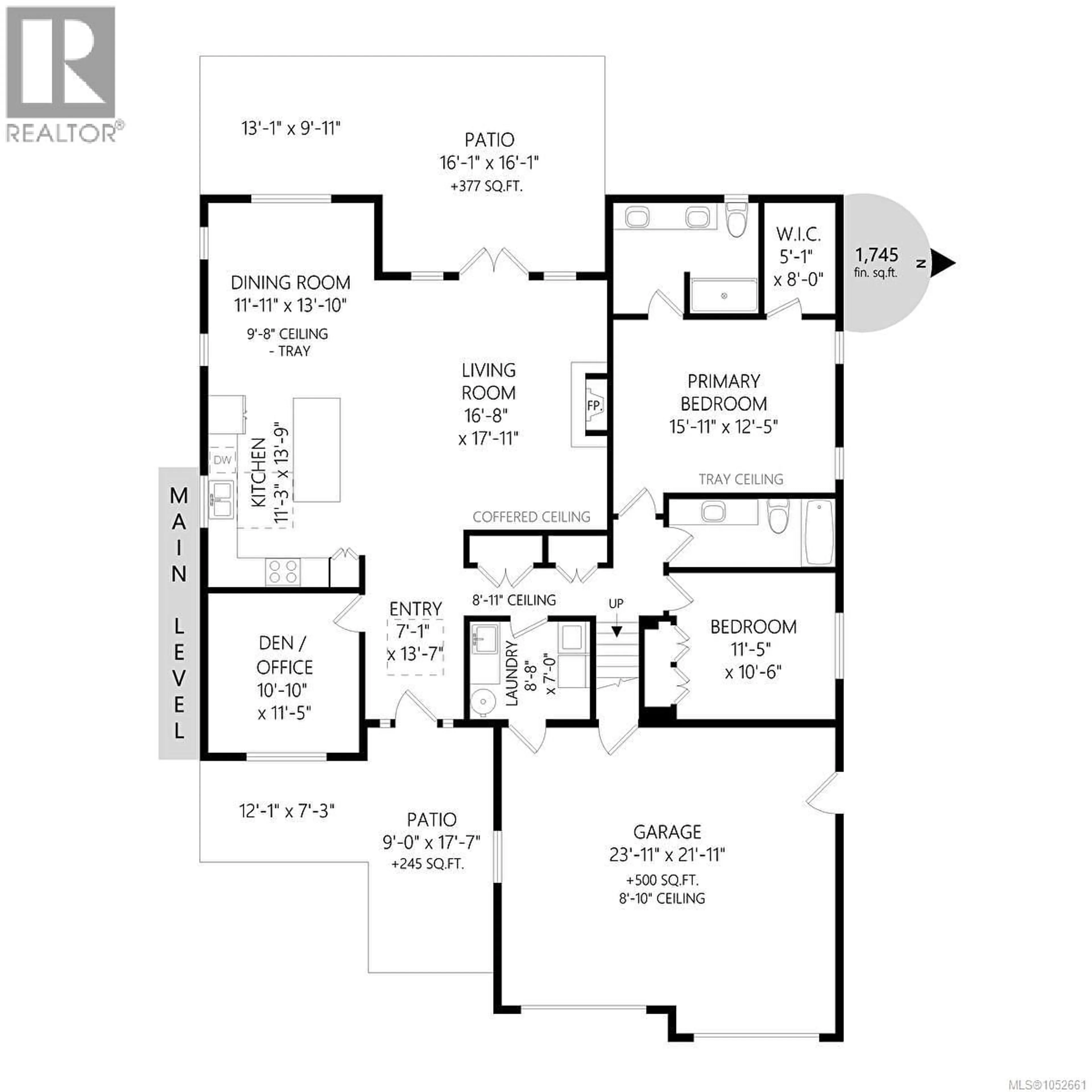 Floor plan for 281 BRAMBLE STREET, Parksville British Columbia V9P0E4