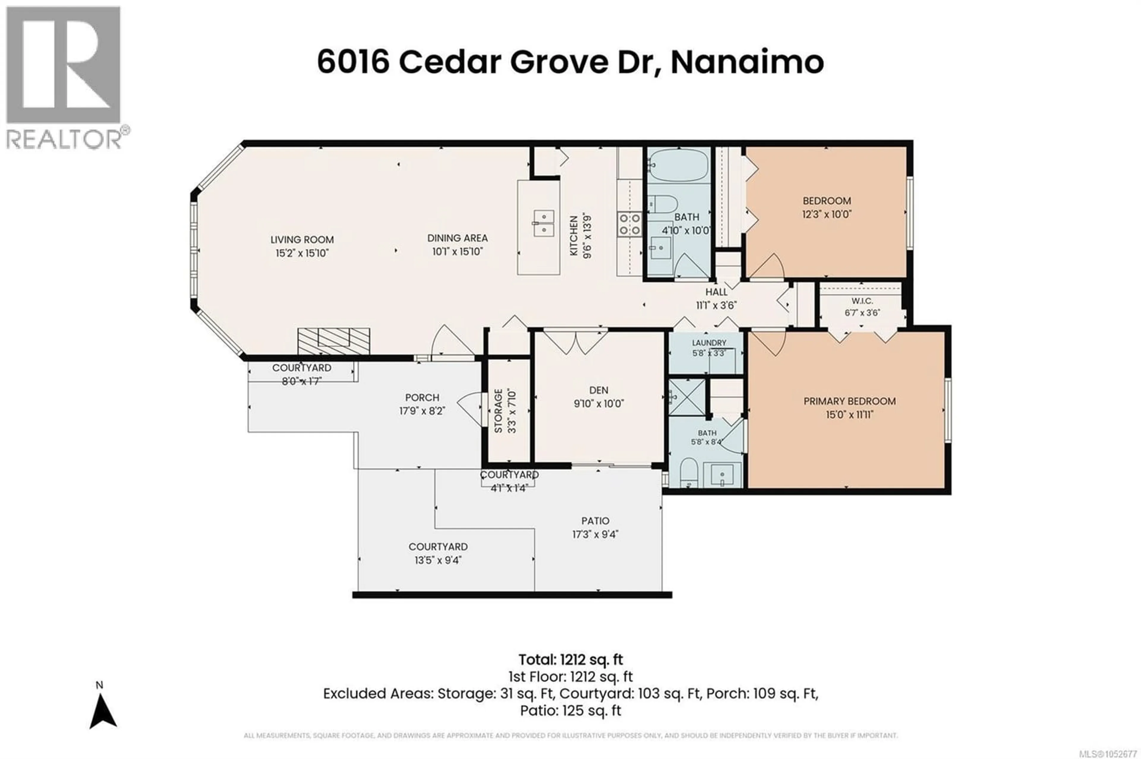 Floor plan for 6016 CEDAR GROVE DRIVE, Nanaimo British Columbia V9T6G1