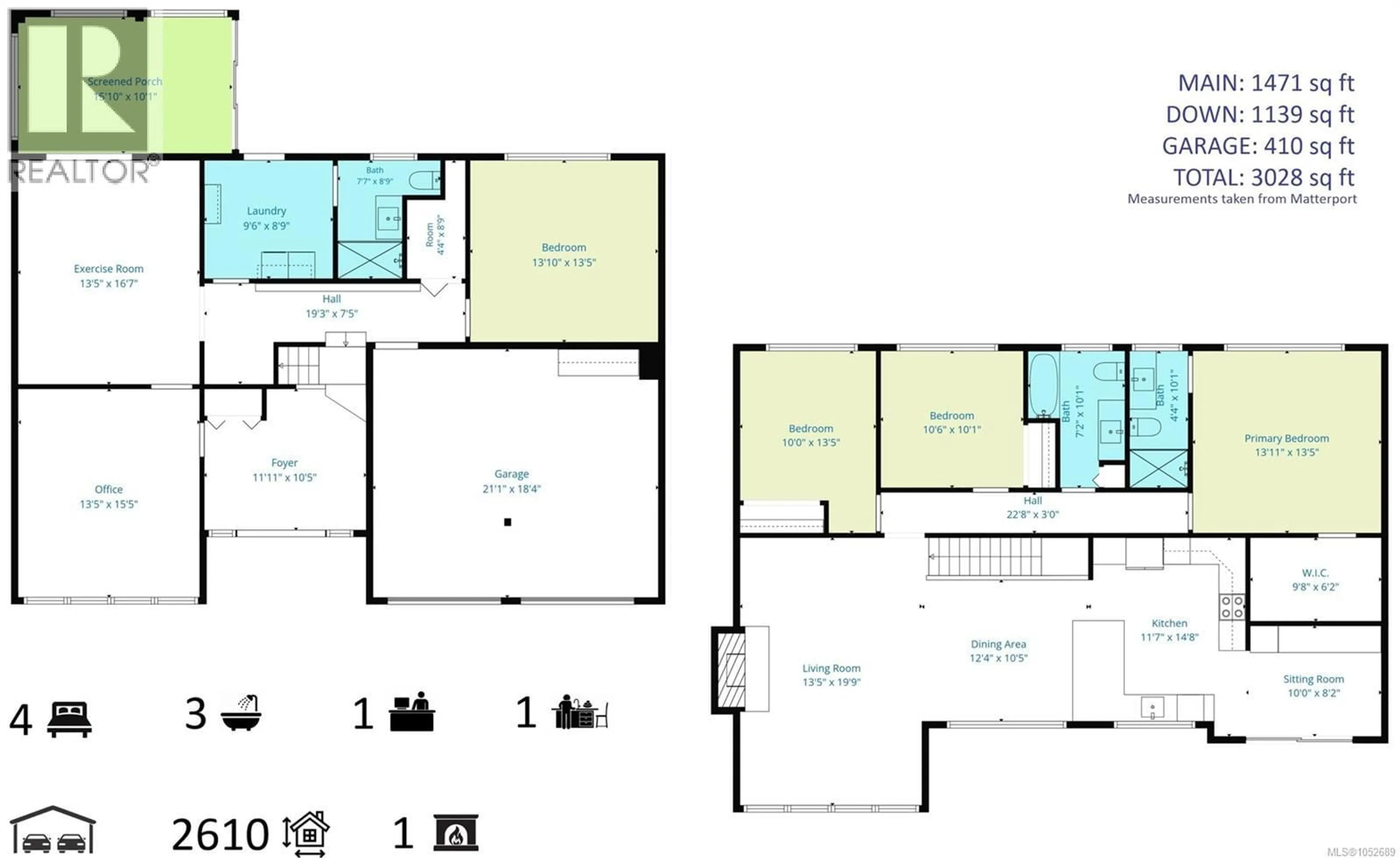 Floor plan for 419 SEALION PLACE, Nanaimo British Columbia V9V1B3