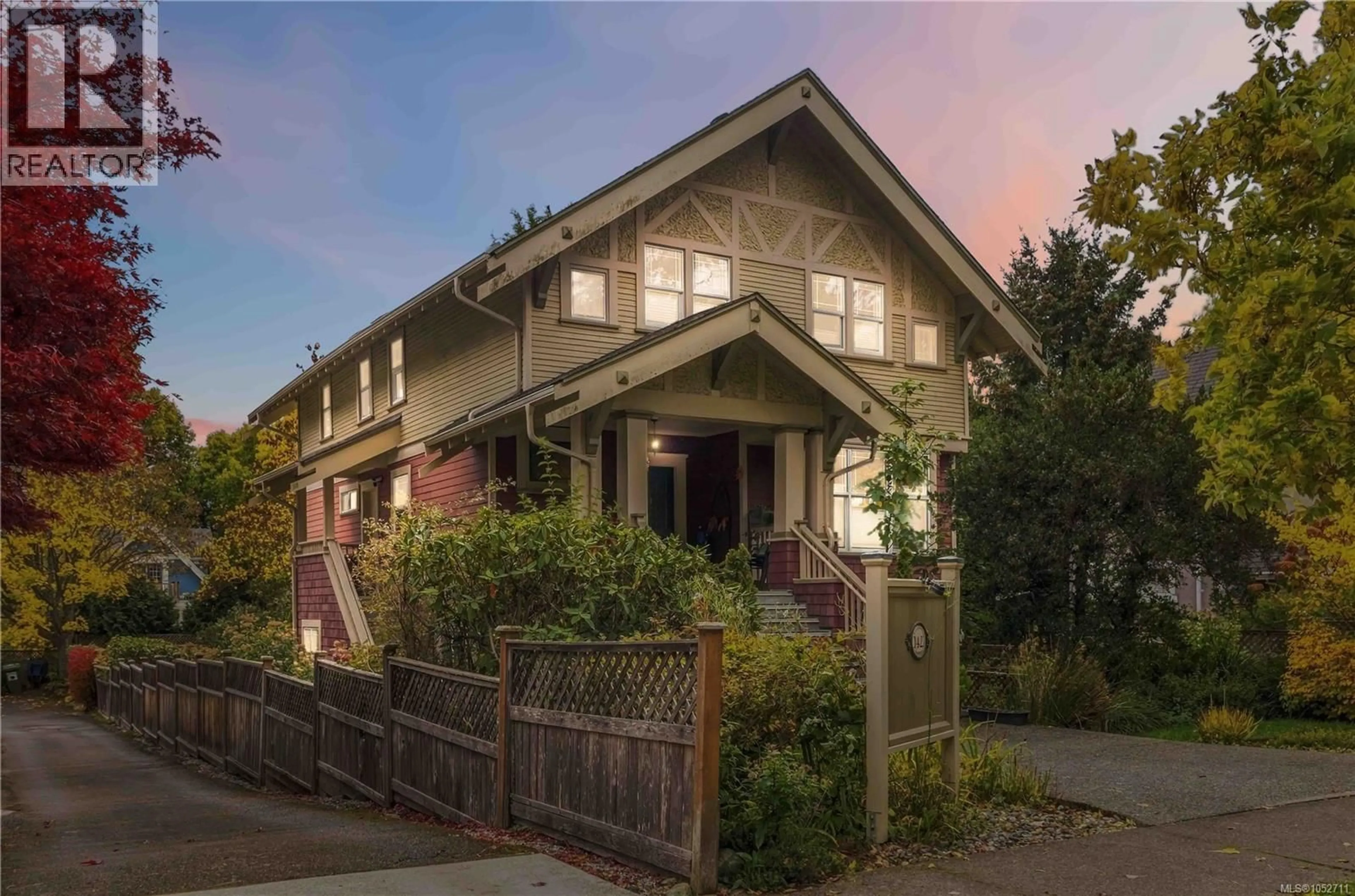 Home with brick exterior material, street for 1 - 1421 RICHARDSON STREET, Victoria British Columbia V8S1R1