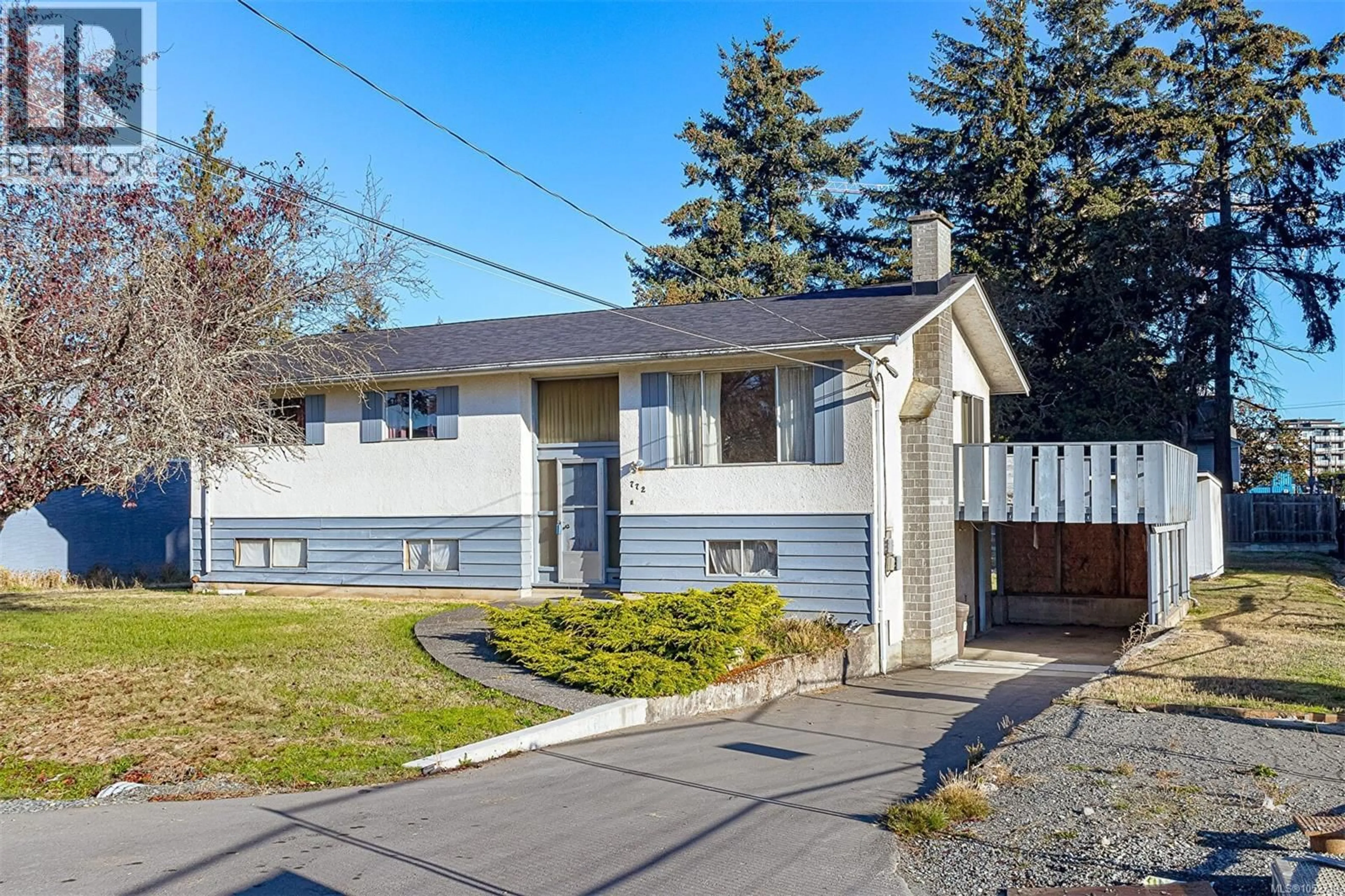 Home with vinyl exterior material, street for 772 REVILO PLACE, Langford British Columbia V9B2P4