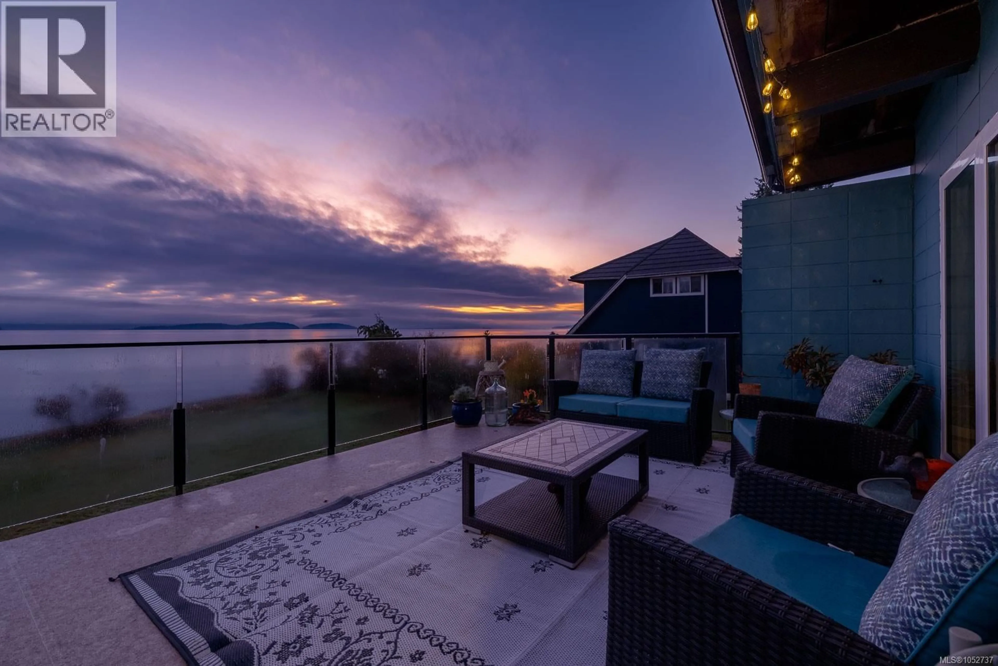 Patio, water/lake/river/ocean view for 2560 PYLADES DRIVE, Nanaimo British Columbia V9G1E5