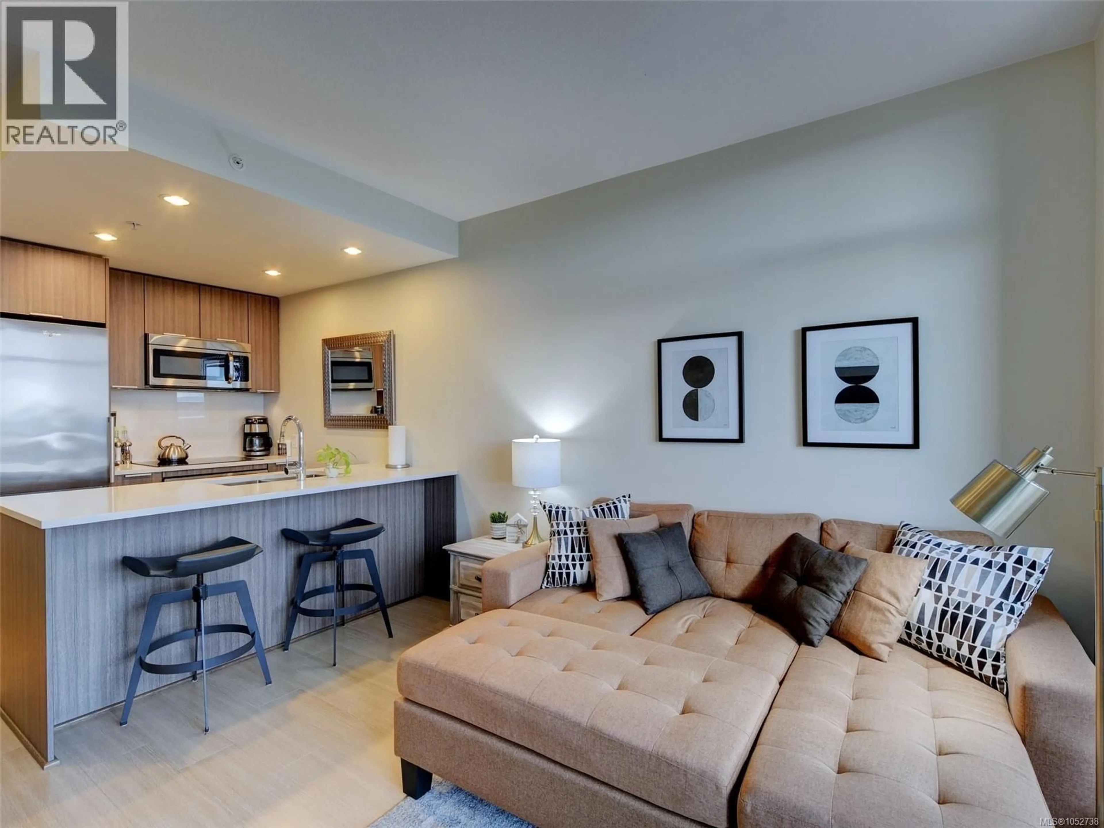 Living room with furniture, unknown for 1010 - 728 YATES STREET, Victoria British Columbia V8W0C8