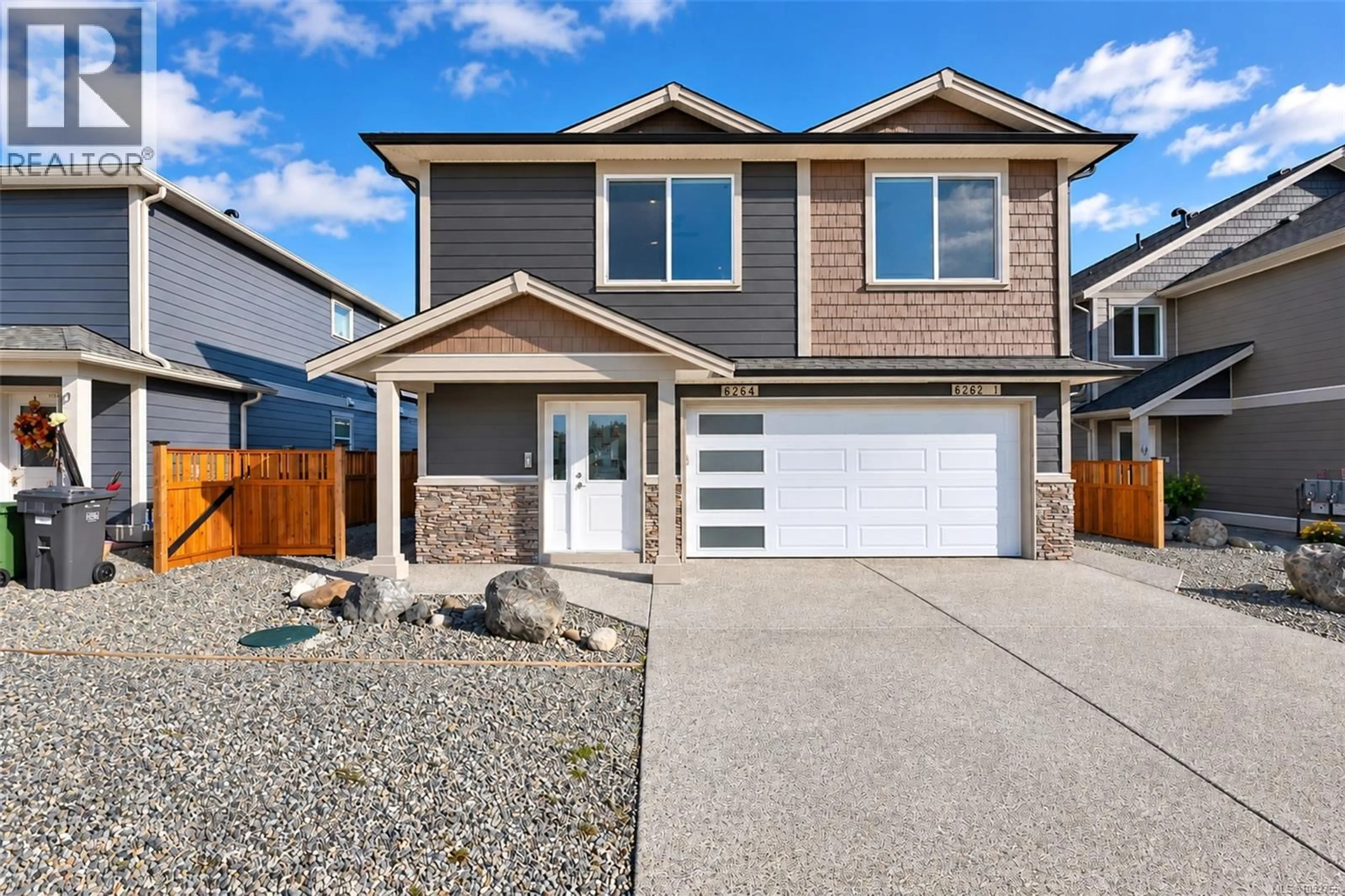 Home with vinyl exterior material, street for 6262 OLD MILL ROAD, Duncan British Columbia V9L0G7