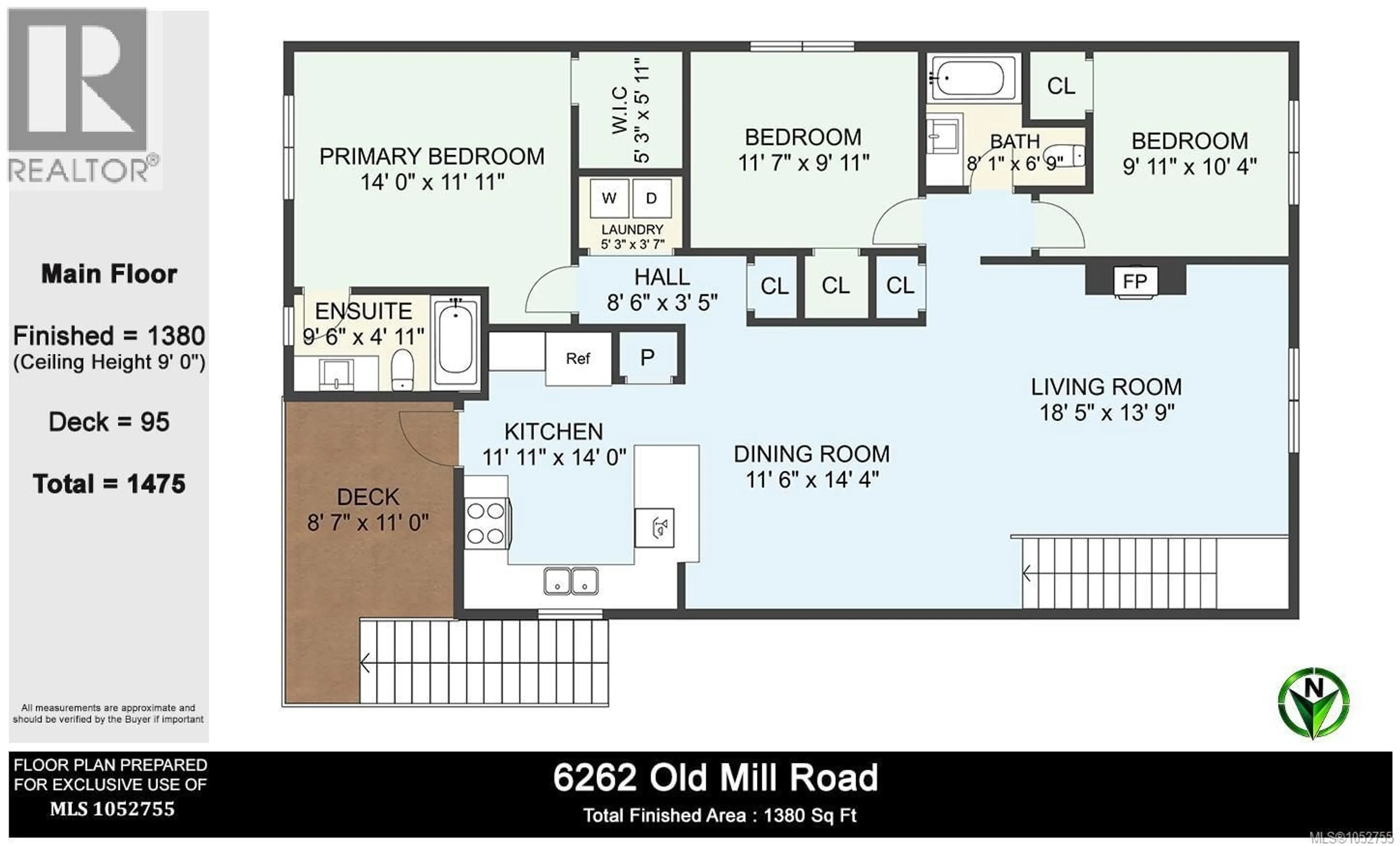 Floor plan for 6262 OLD MILL ROAD, Duncan British Columbia V9L0G7