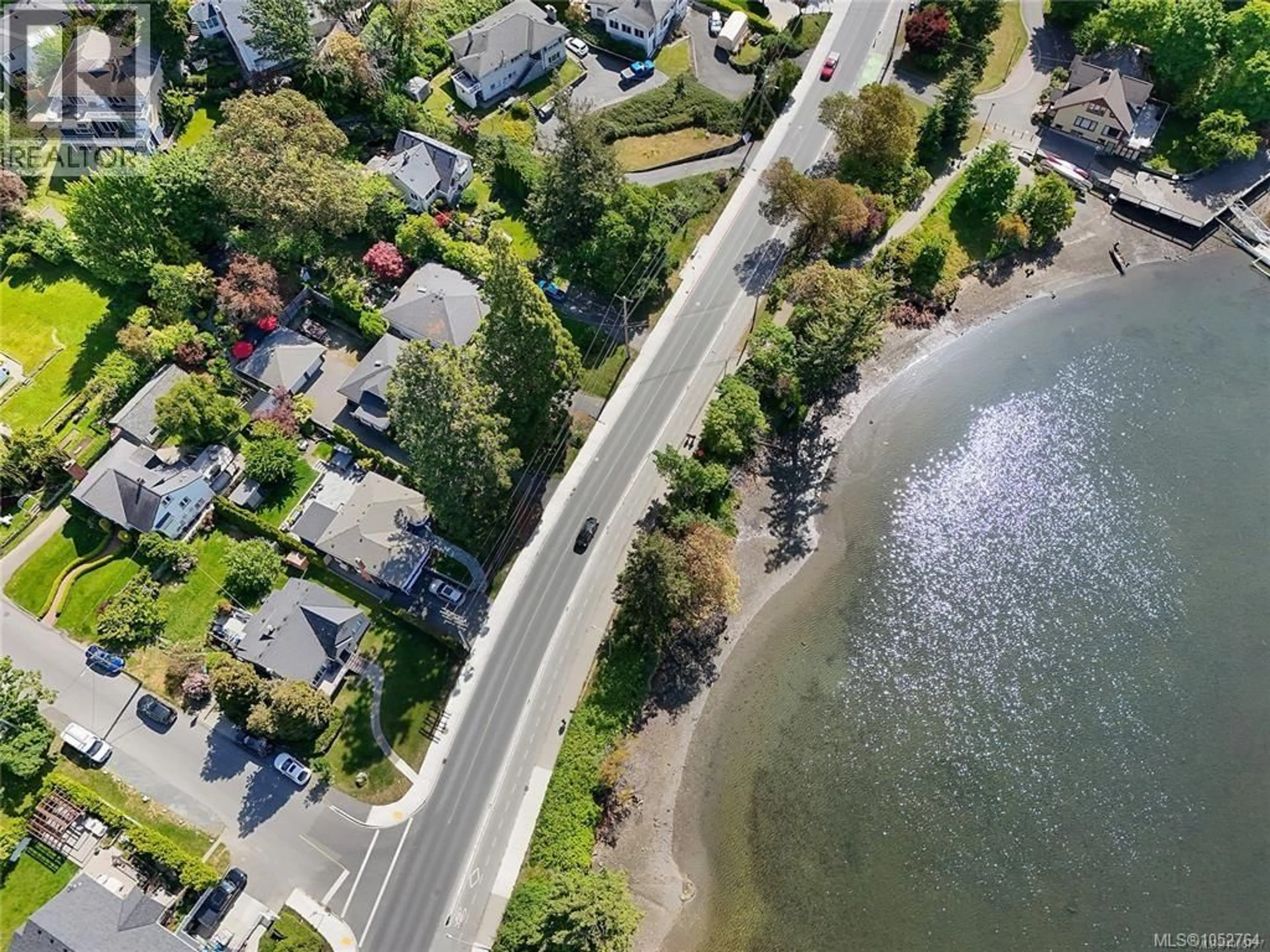 A pic from outside/outdoor area/front of a property/back of a property/a pic from drone, water/lake/river/ocean view for 368 GORGE ROAD WEST, Saanich British Columbia V9A1M8