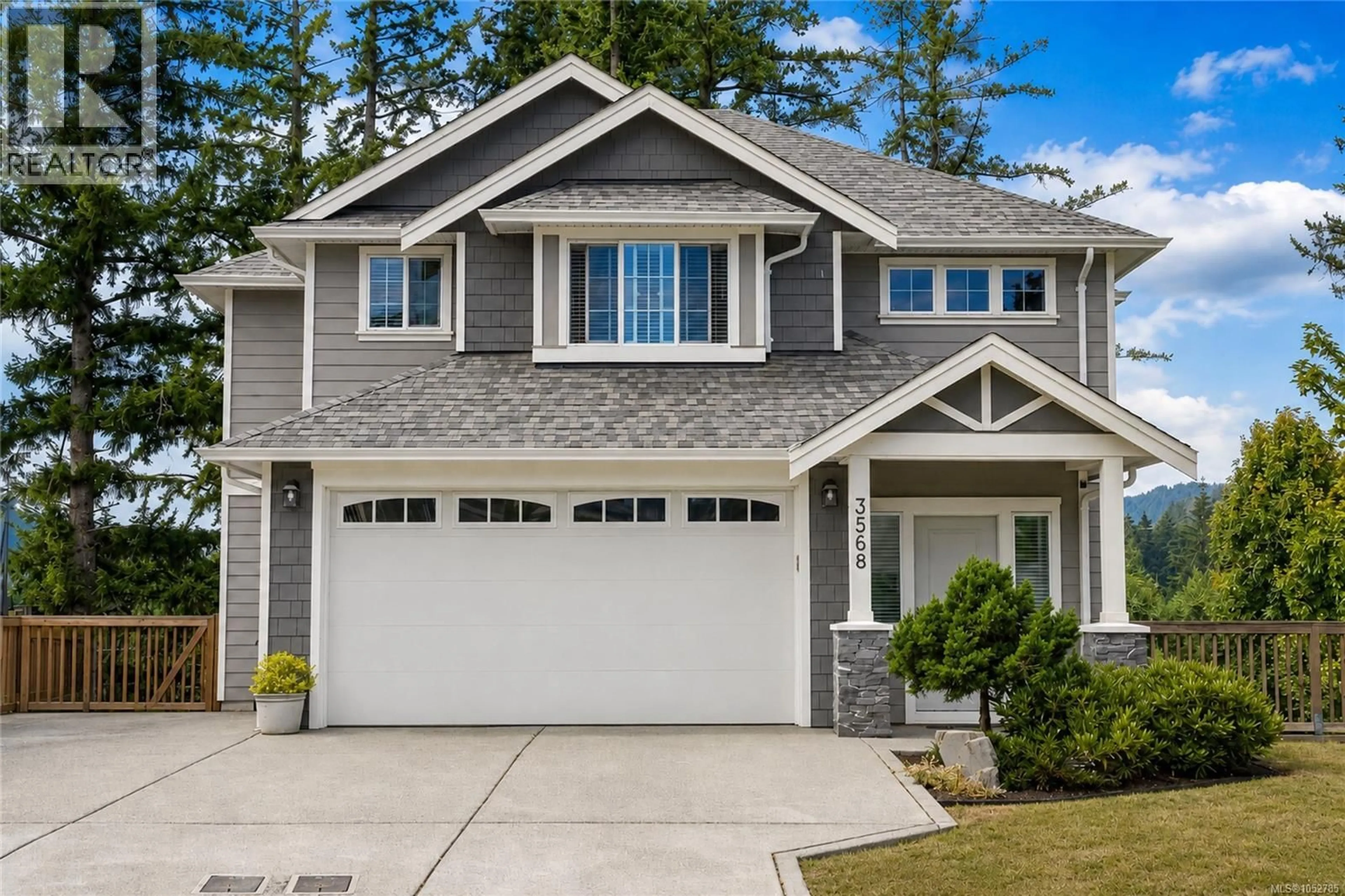 Home with vinyl exterior material, street for 3568 HONEYCRISP AVENUE, Langford British Columbia V9C0N5