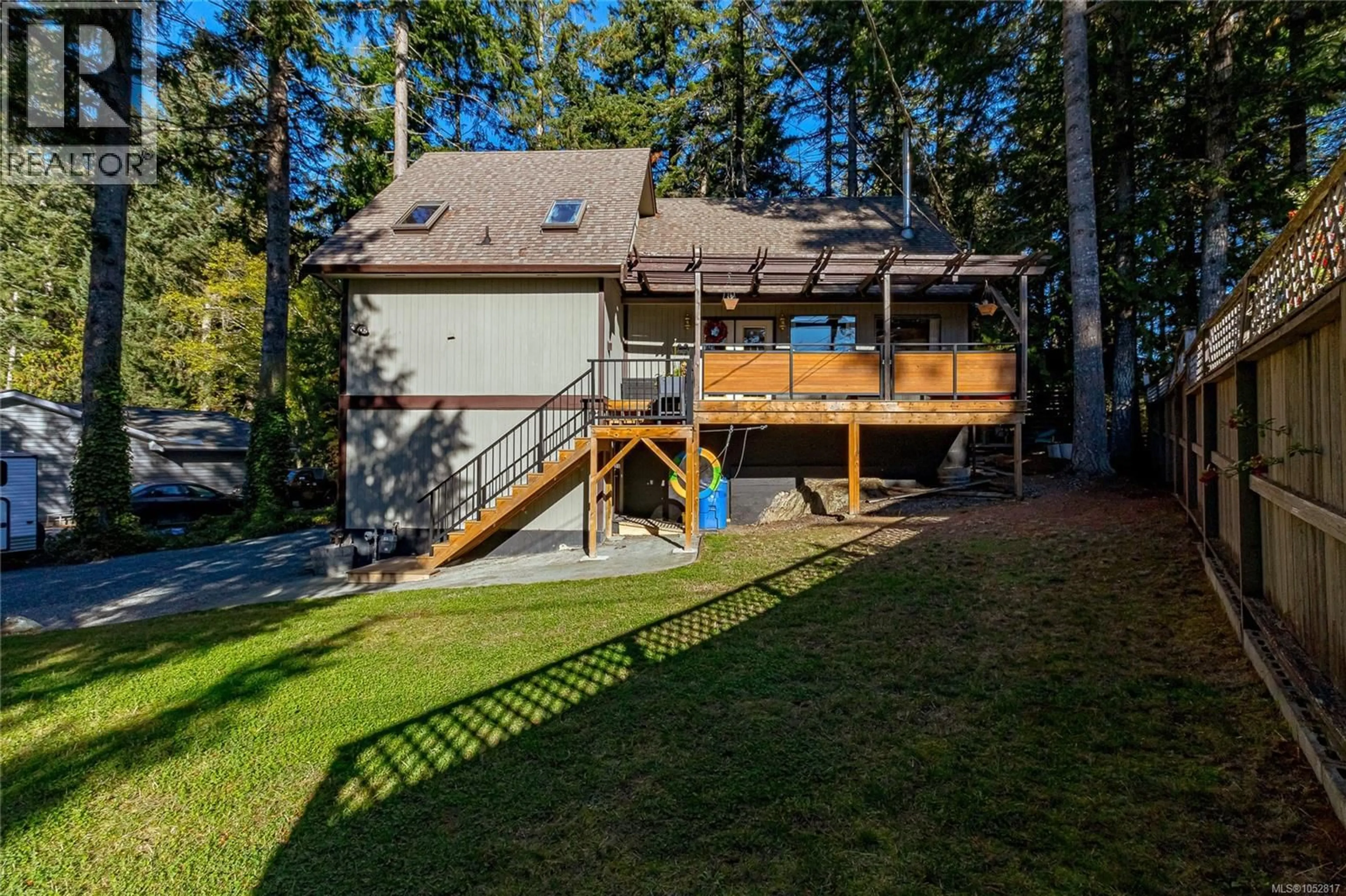 A pic from outside/outdoor area/front of a property/back of a property/a pic from drone, unknown for 2335 RAVENHILL ROAD, Shawnigan Lake British Columbia V0R2W1