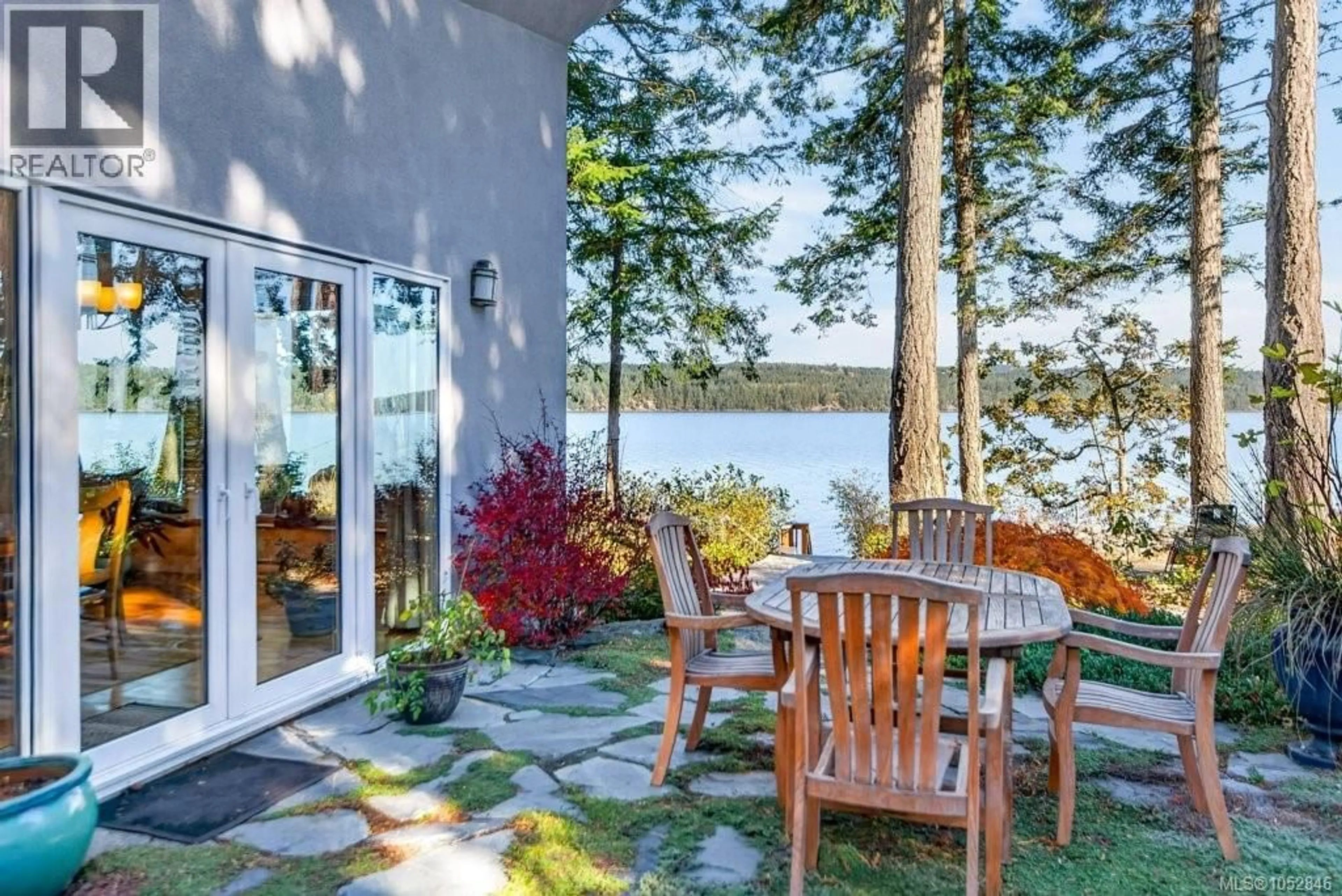 Patio, water/lake/river/ocean view for 7844 SHIPS POINT ROAD, Fanny Bay British Columbia V0R1W0
