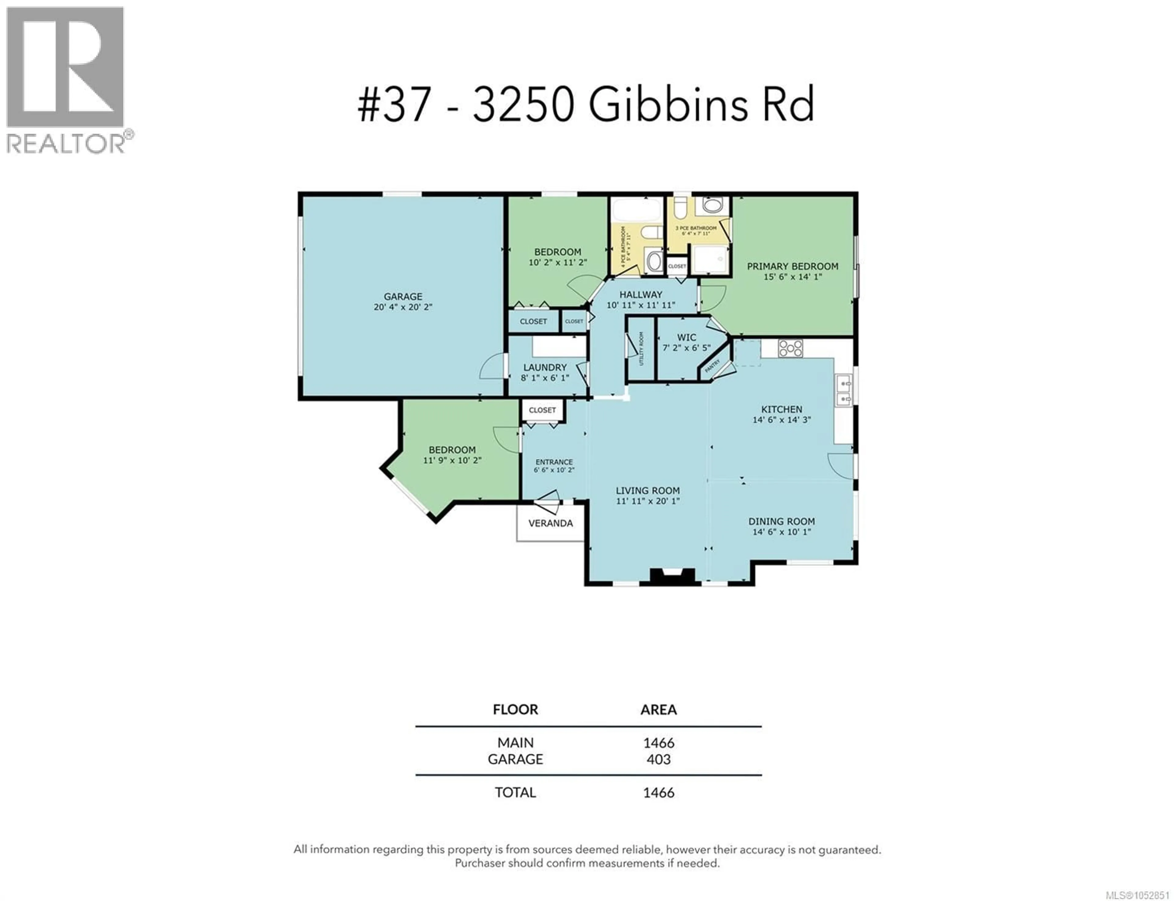 Floor plan for 37 - 3205 GIBBINS ROAD, Duncan British Columbia V9L1G7