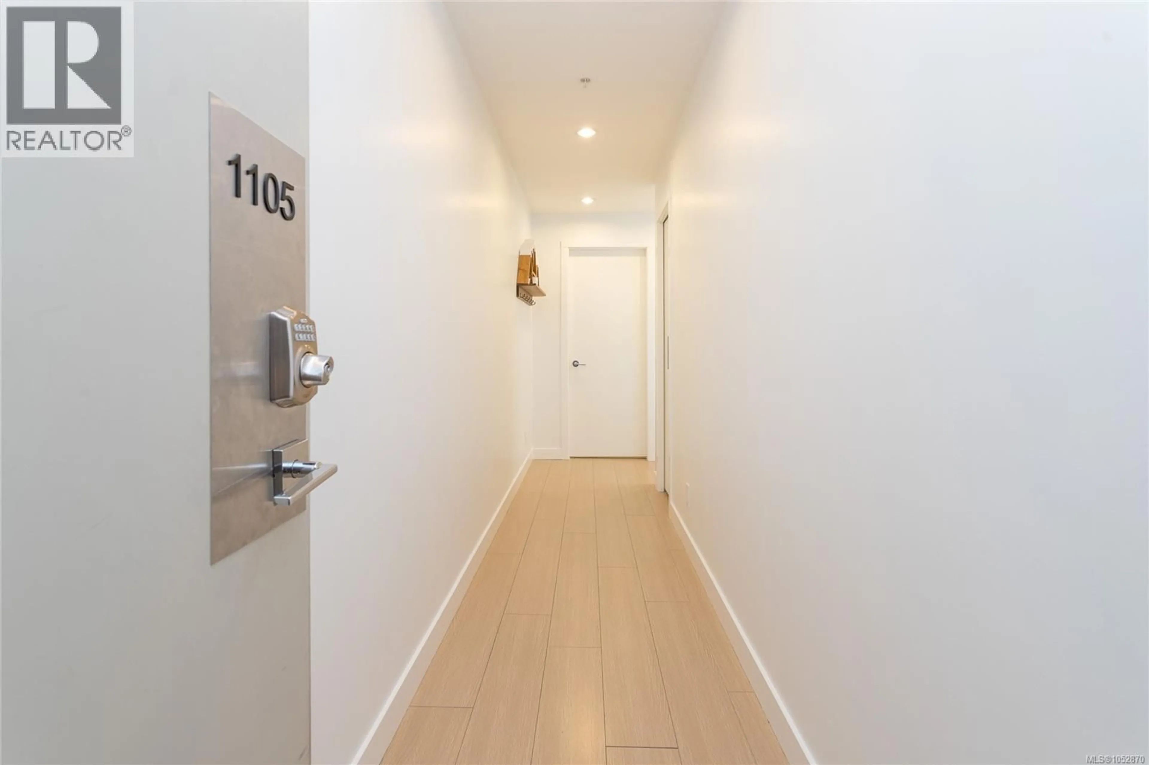 Indoor foyer for 1105 - 728 YATES STREET, Victoria British Columbia V8W0C8
