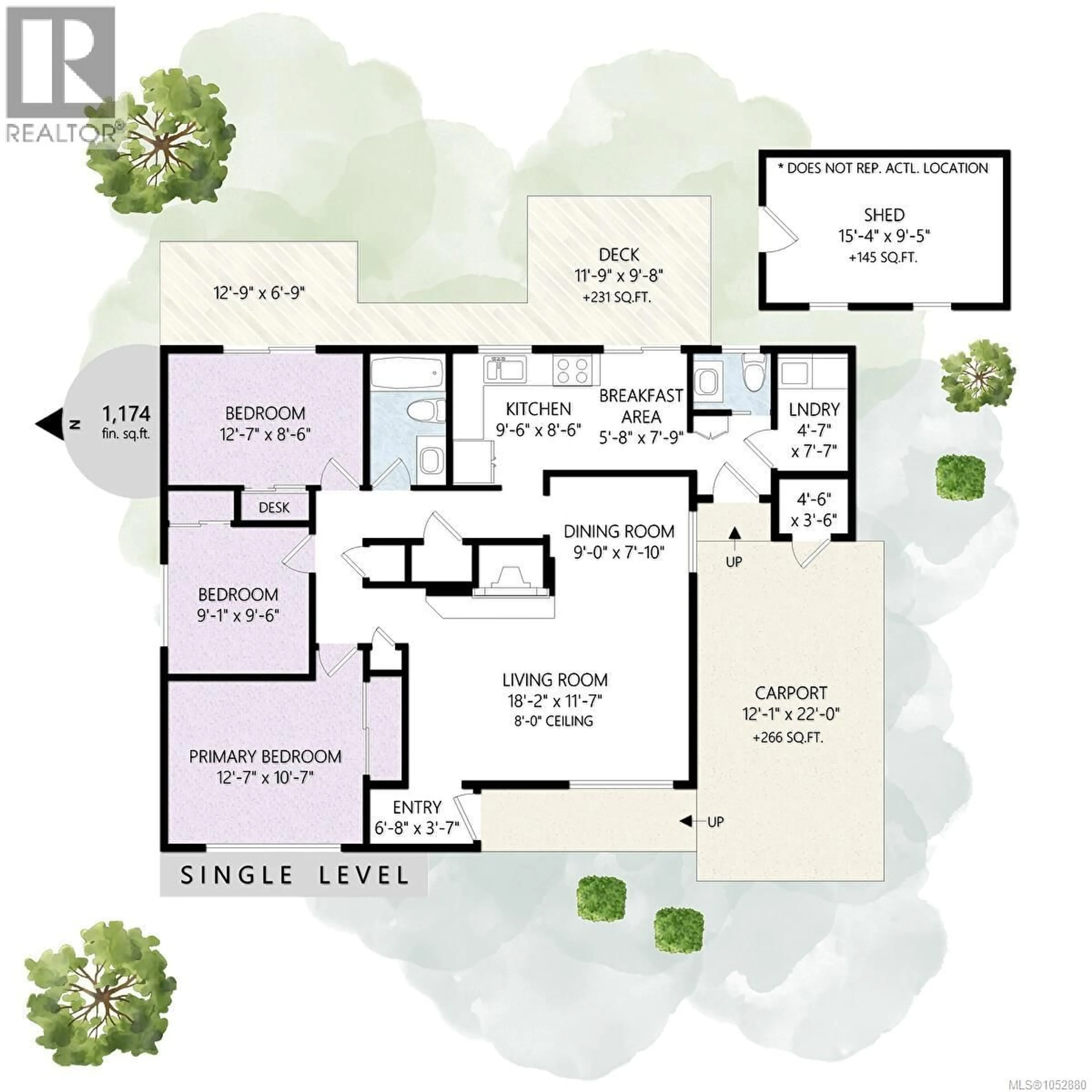 Floor plan for 1287 FILMER ROAD, Saanich British Columbia V8P1W5