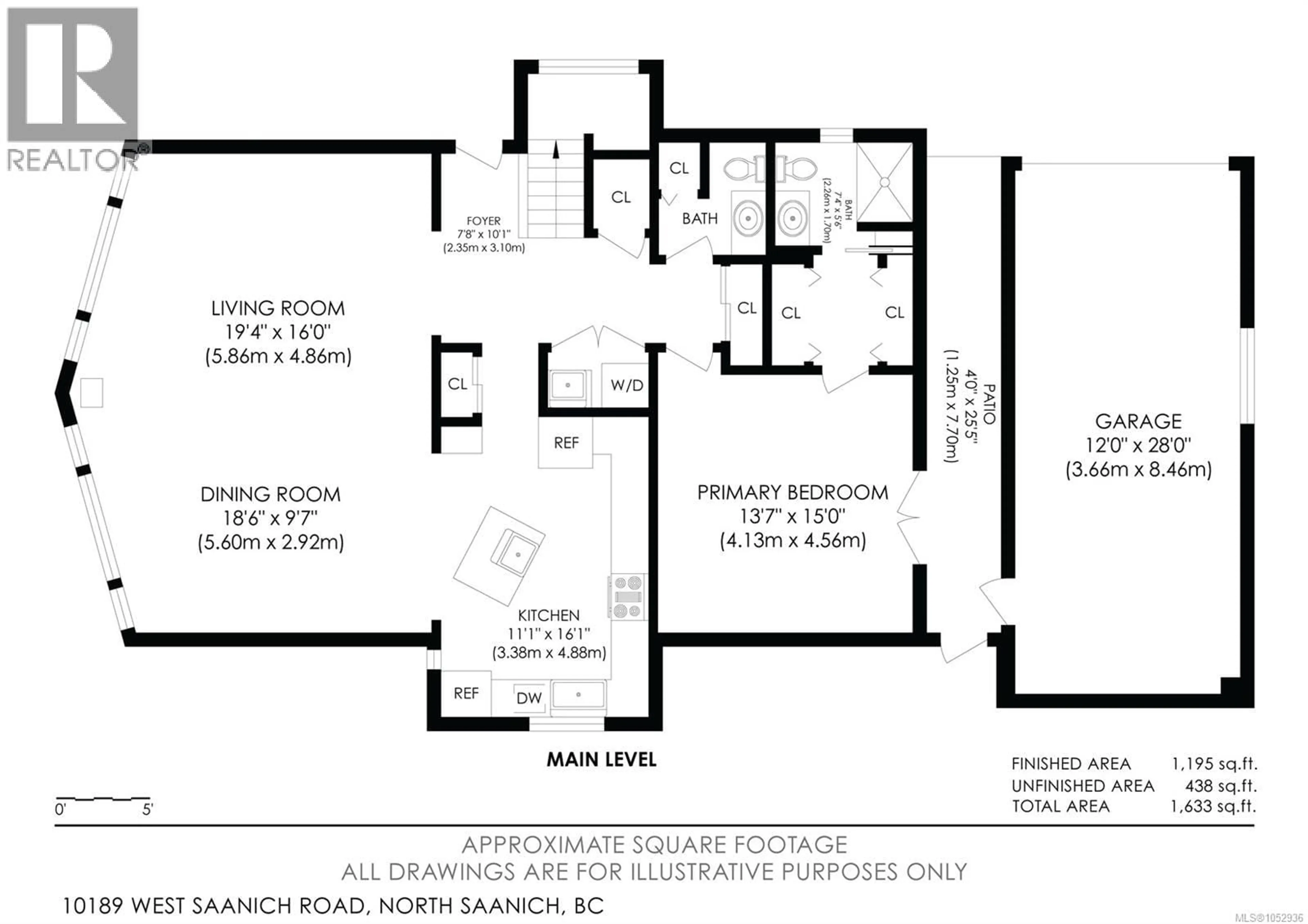 Floor plan for 10189 WEST SAANICH ROAD, North Saanich British Columbia V8L5T6