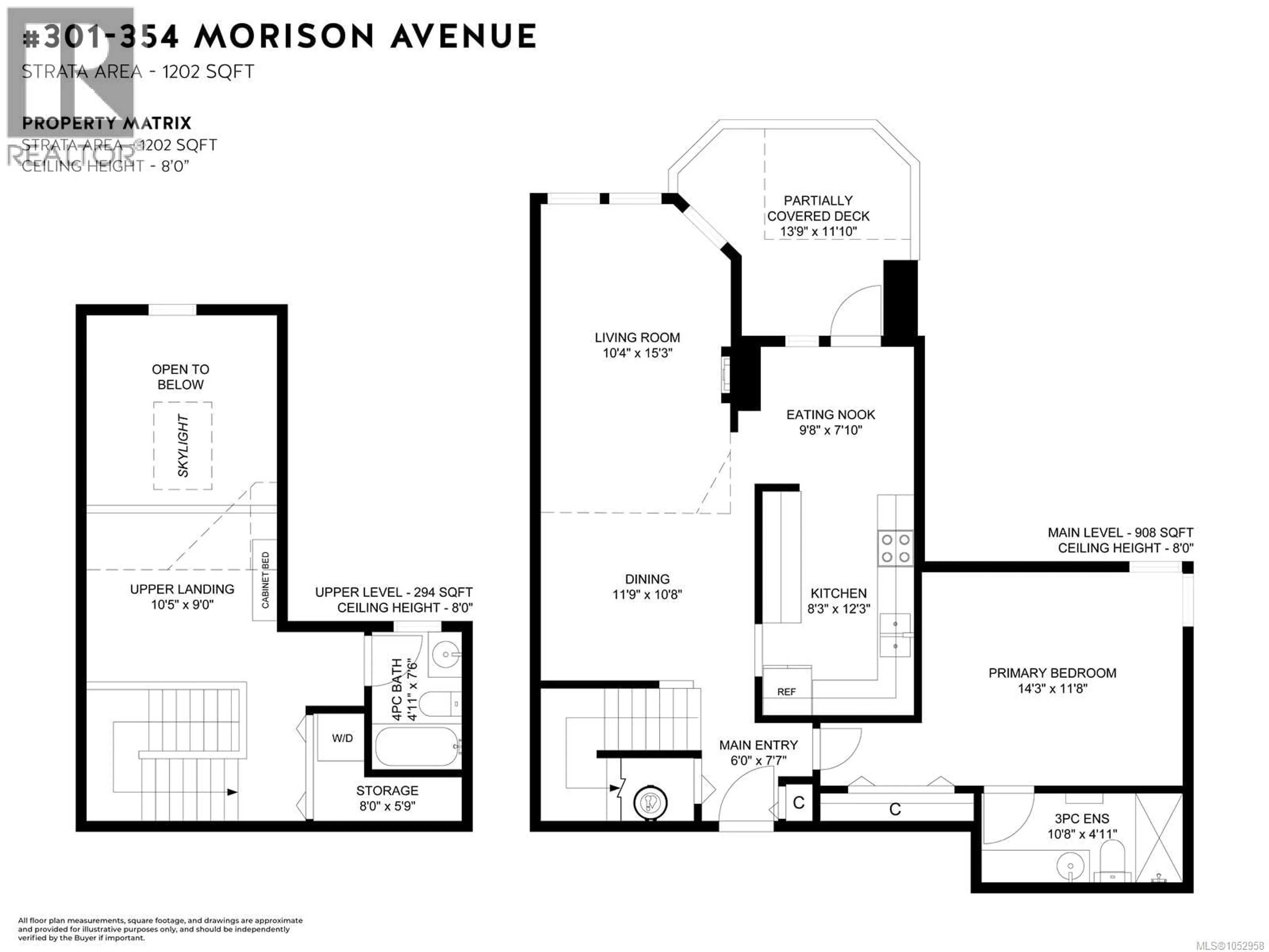 Floor plan for 301 - 354 MORISON AVENUE, Parksville British Columbia V9P2V3