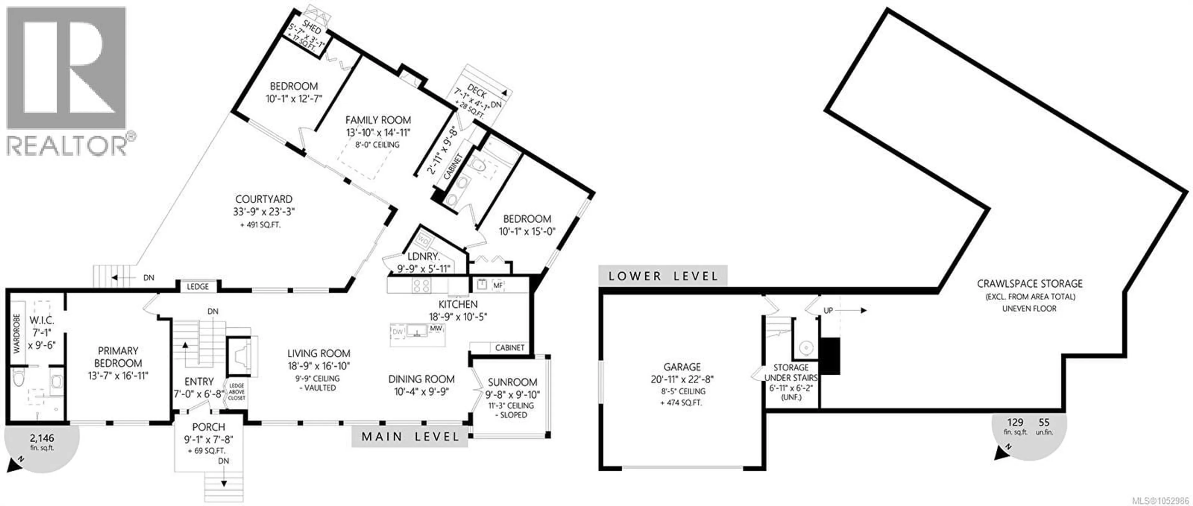Floor plan for 1043 PONDWOOD LANE, Saanich British Columbia V8X4S6