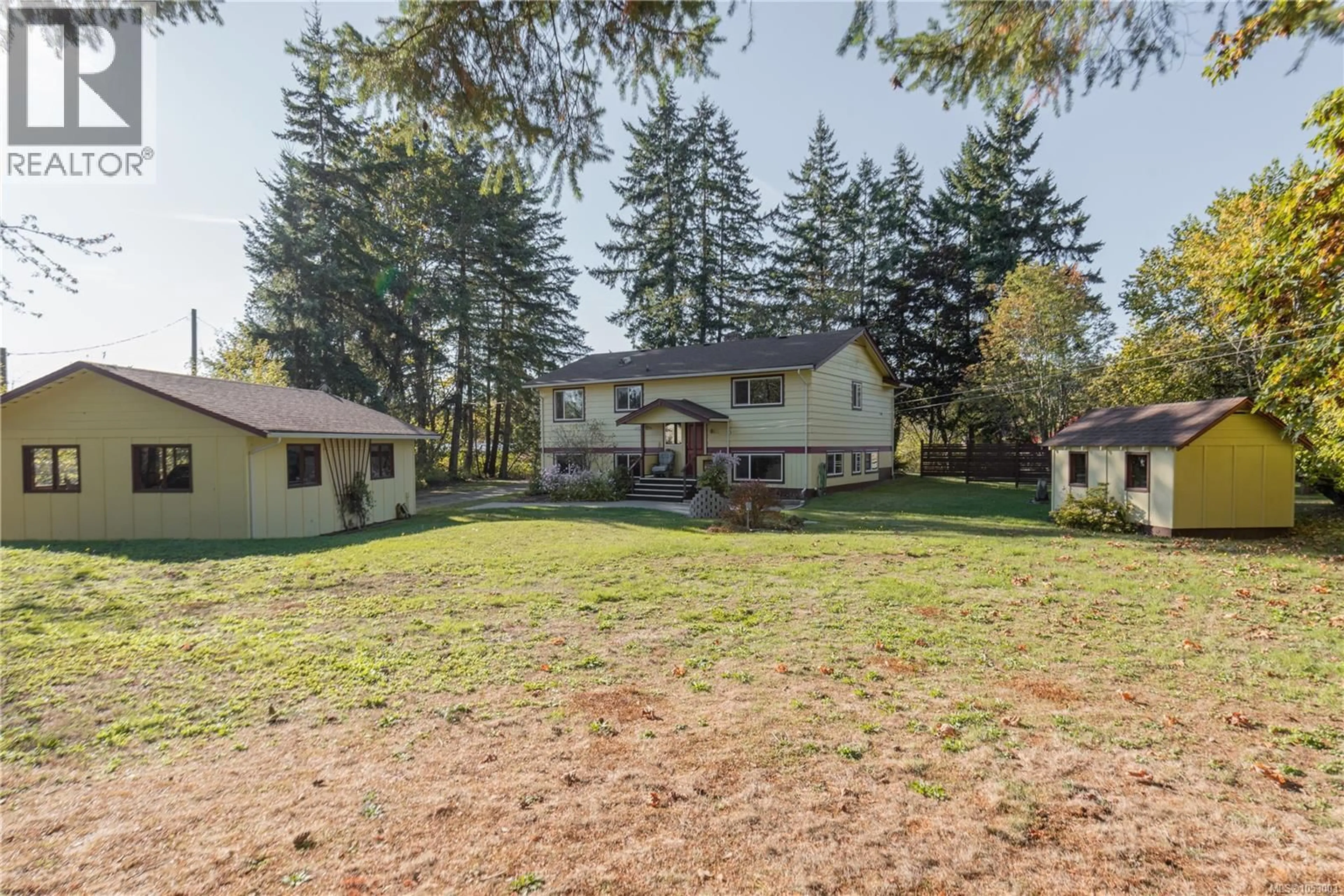 A pic from outside/outdoor area/front of a property/back of a property/a pic from drone, unknown for 6381 SOMENOS ROAD, Duncan British Columbia V9L4G1