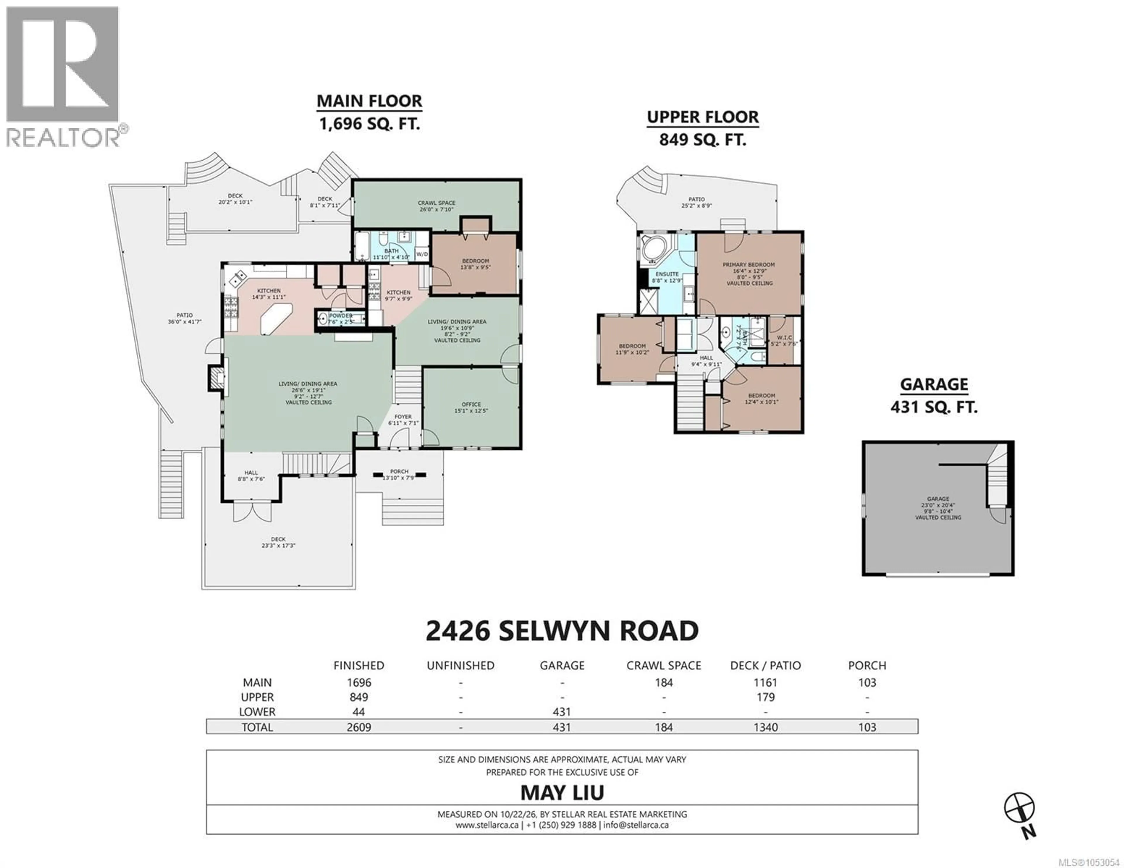 Floor plan for 2426 SELWYN ROAD, Langford British Columbia V9B3K8