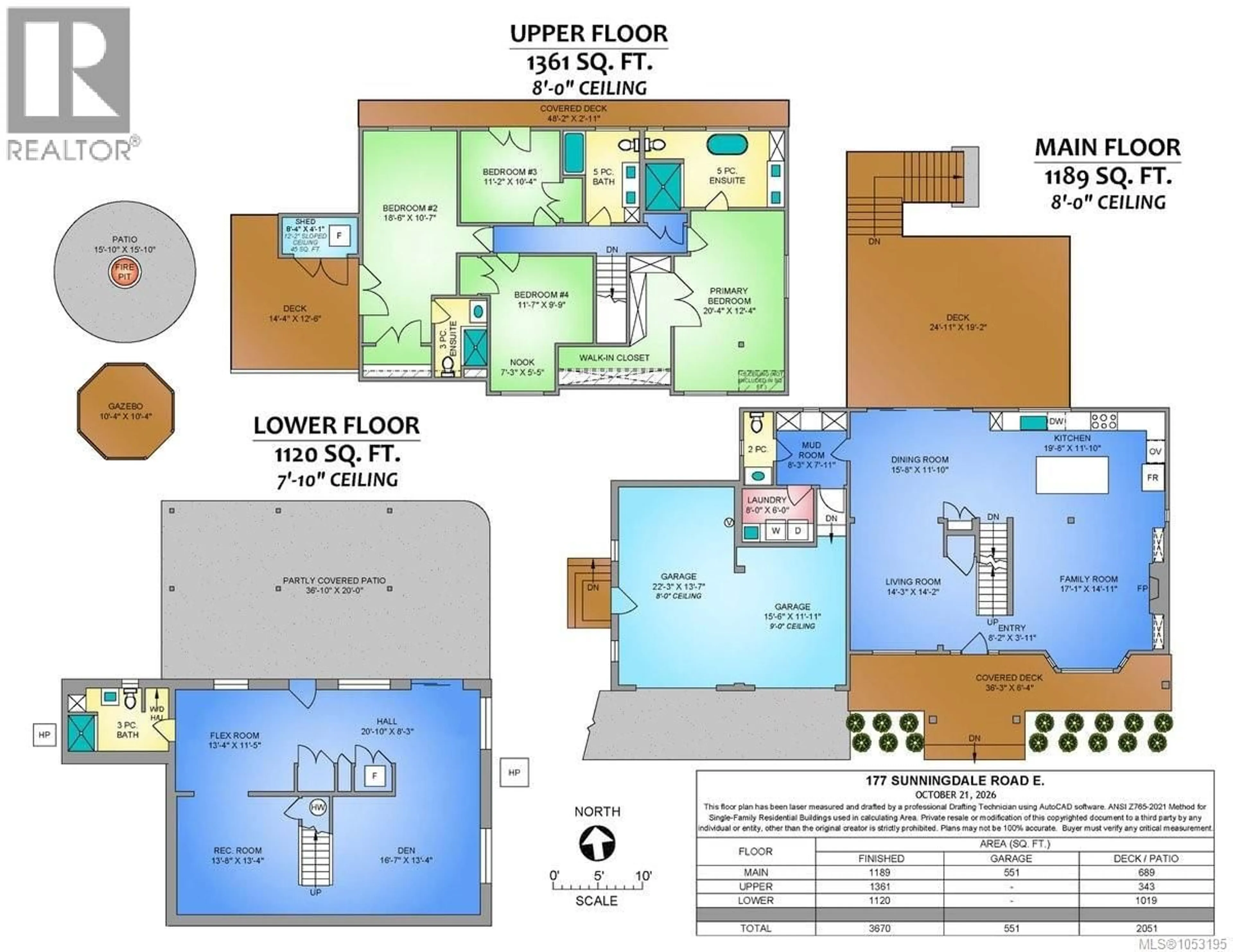 Floor plan for 177 SUNNINGDALE ROAD EAST, Qualicum Beach British Columbia V9K1L1