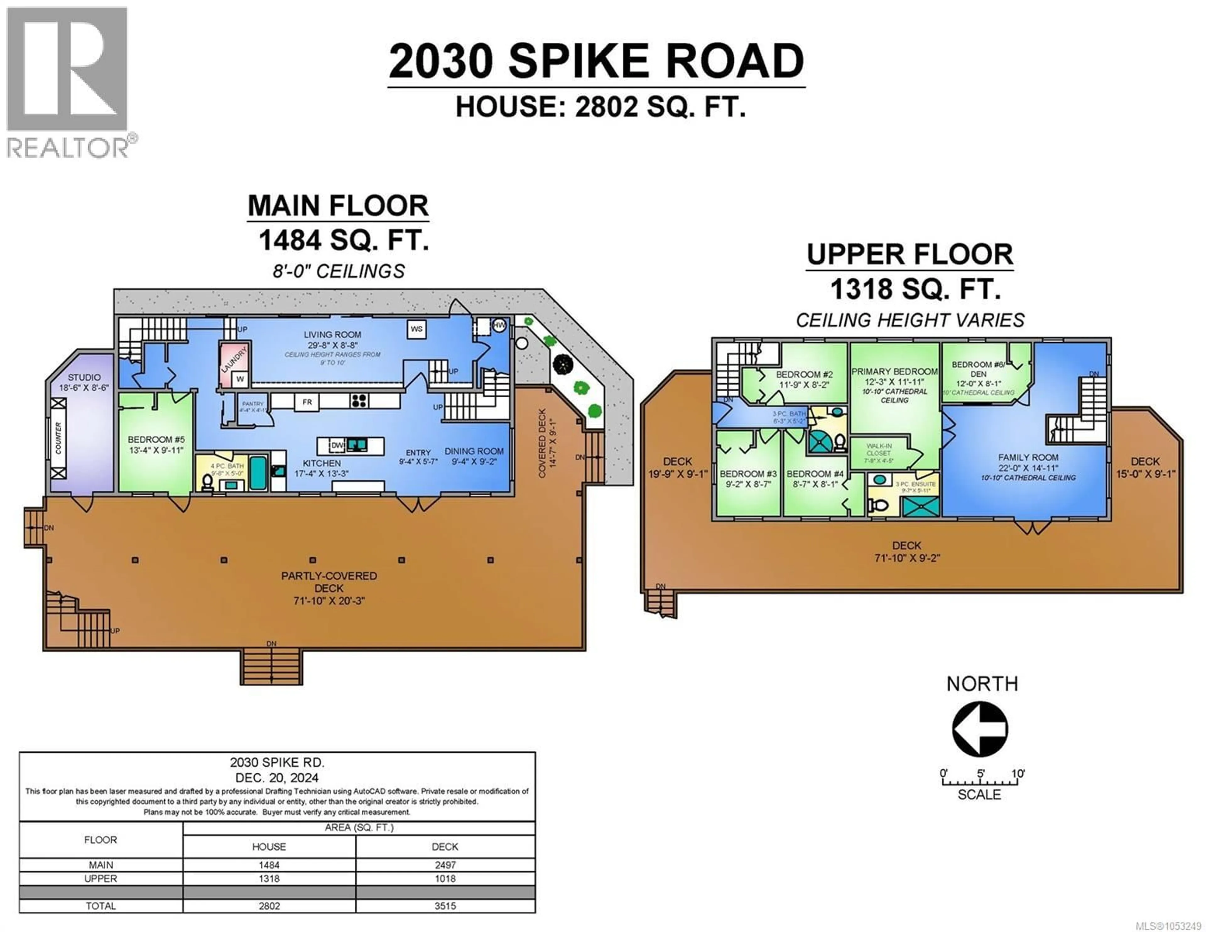 Floor plan for 2030 SPIKE ROAD, Merville British Columbia V9J1N5