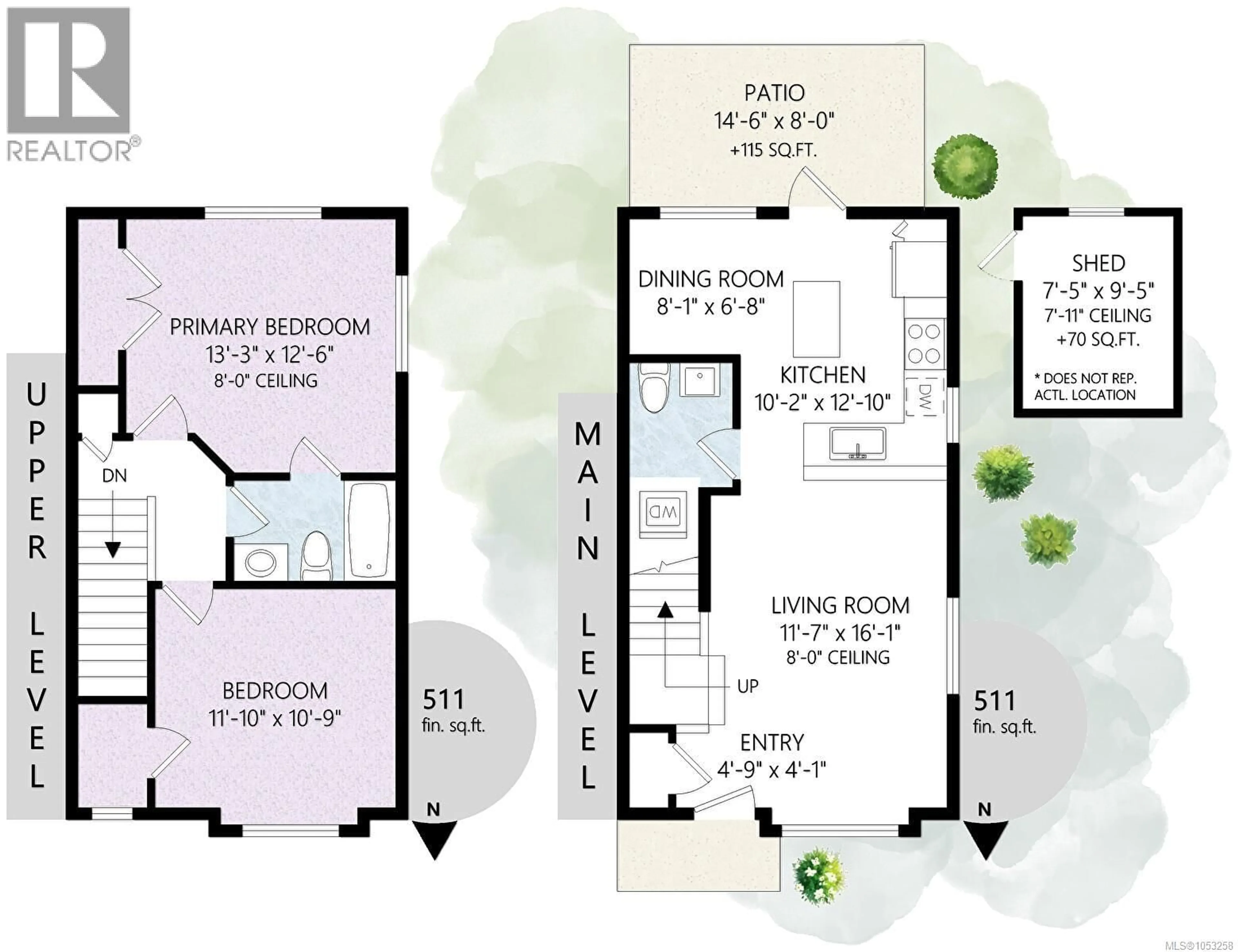 Floor plan for 9 - 2528 ALEXANDER STREET, Duncan British Columbia V9L2W9