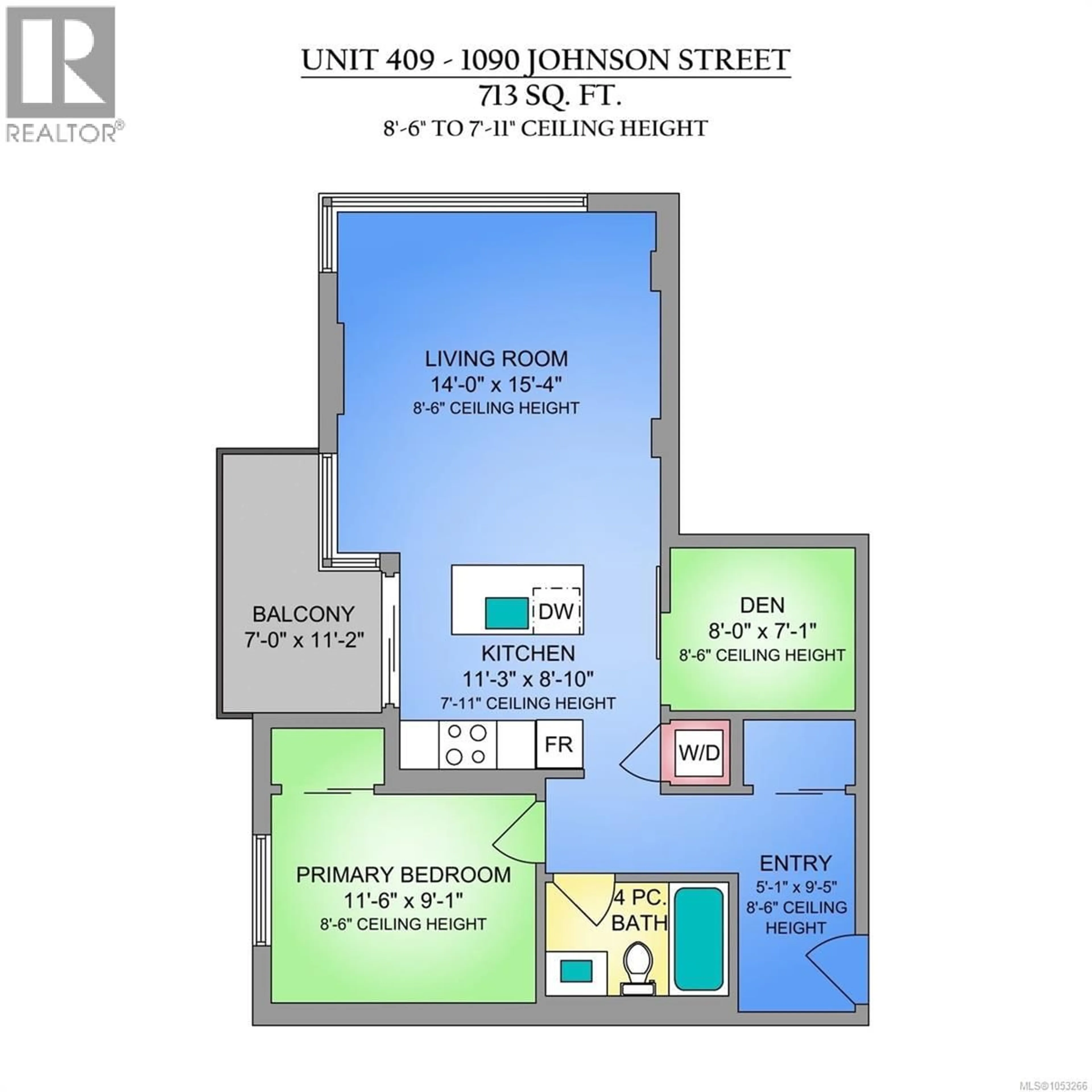 Unknown for 409 - 1090 JOHNSON STREET, Victoria British Columbia V8V0B3