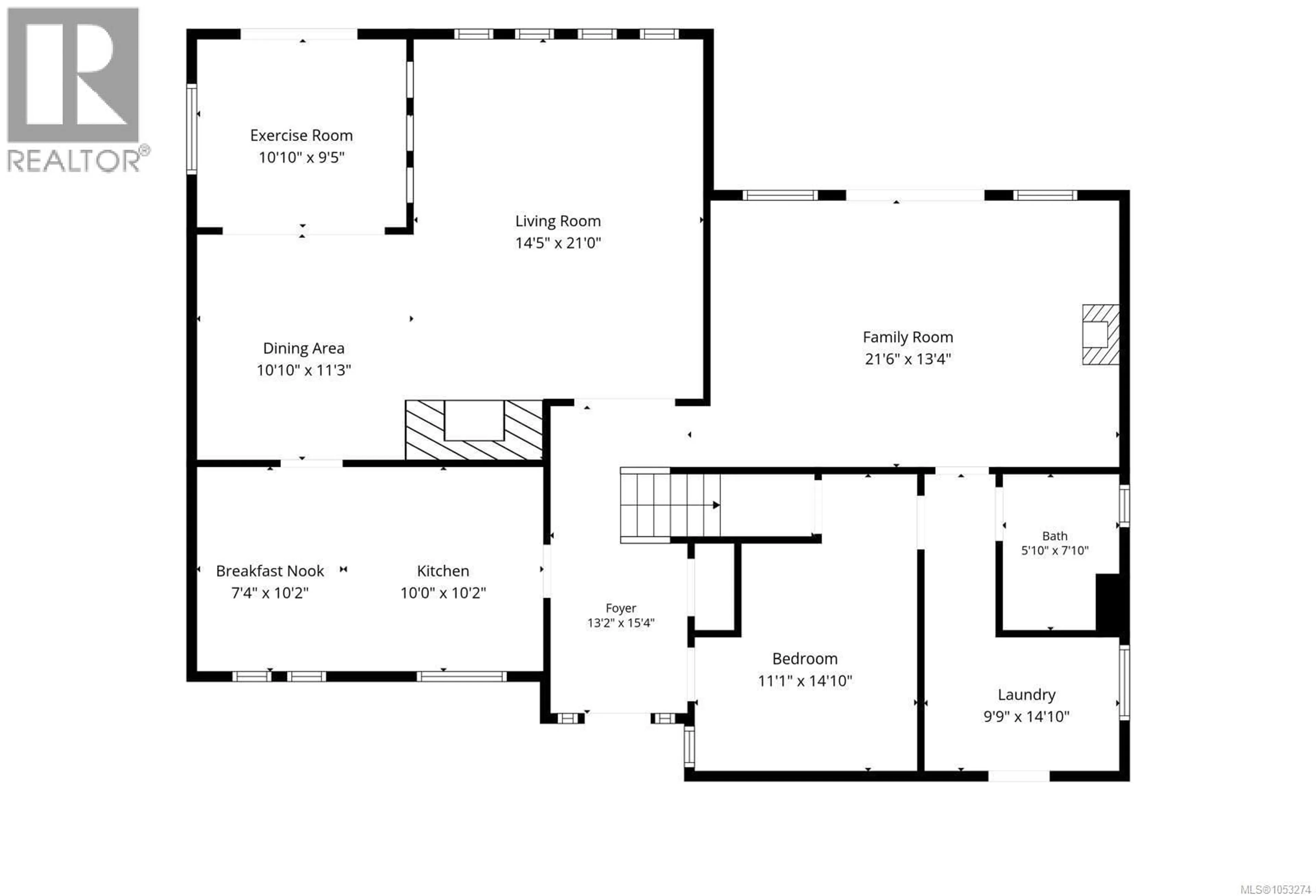 Floor plan for 1514 STAG ROAD, Campbell River British Columbia V9W6E4
