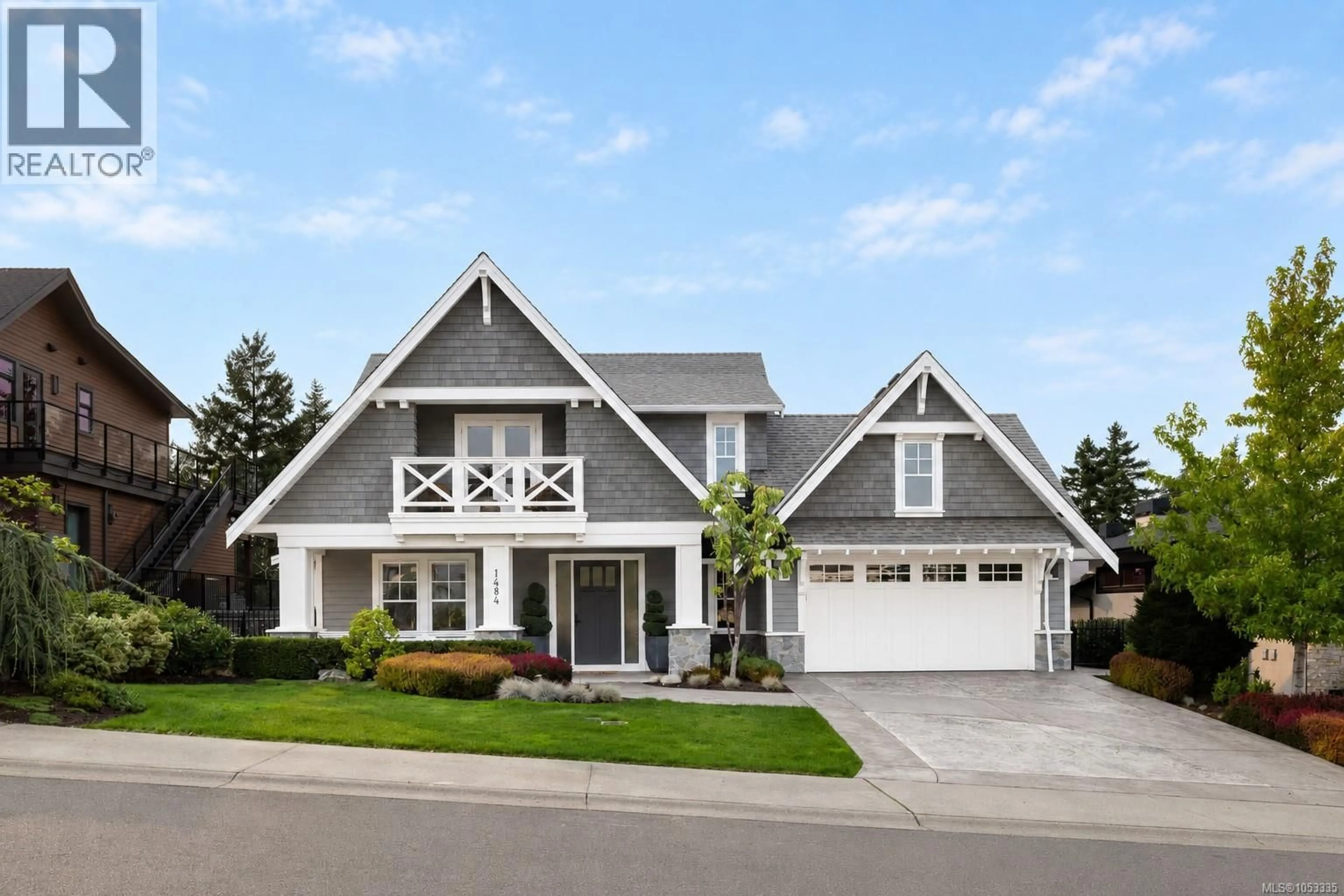Home with vinyl exterior material, street for 1484 PEBBLE PLACE, Langford British Columbia V9B0T4