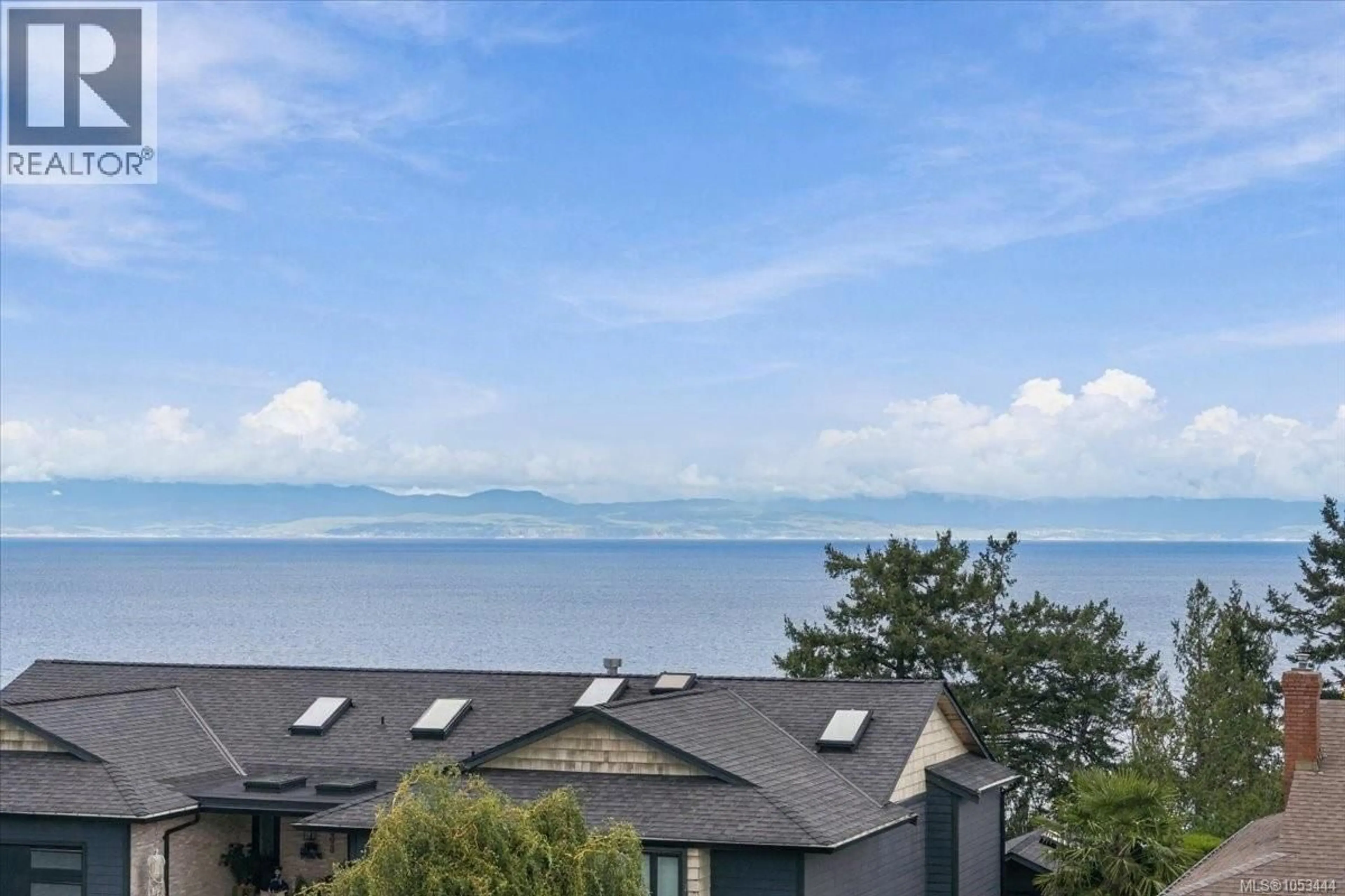 A pic from outside/outdoor area/front of a property/back of a property/a pic from drone, water/lake/river/ocean view for 6087 ICARUS DRIVE, Nanaimo British Columbia V9V1B7