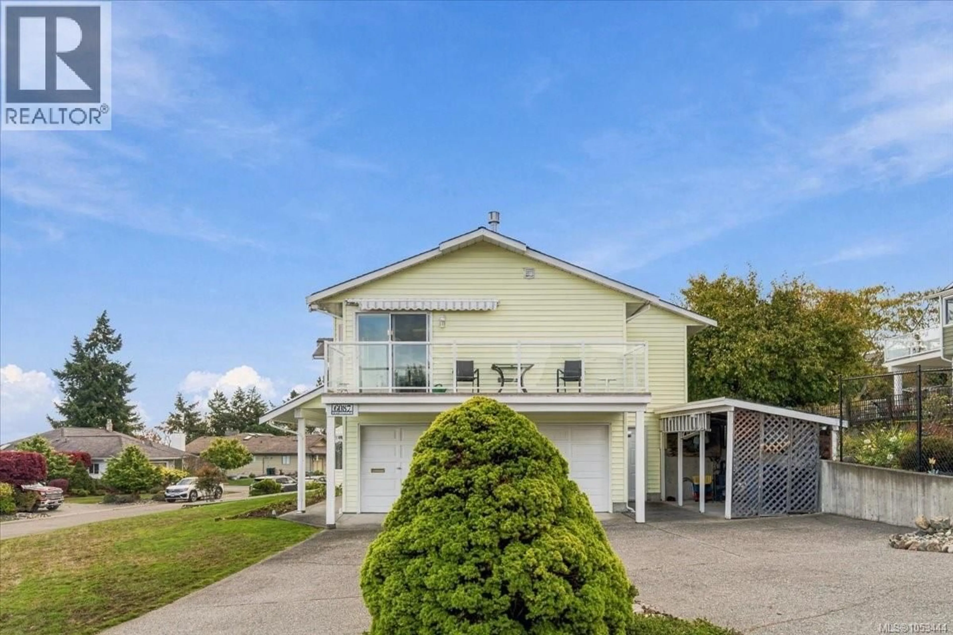 A pic from outside/outdoor area/front of a property/back of a property/a pic from drone, unknown for 6087 ICARUS DRIVE, Nanaimo British Columbia V9V1B7