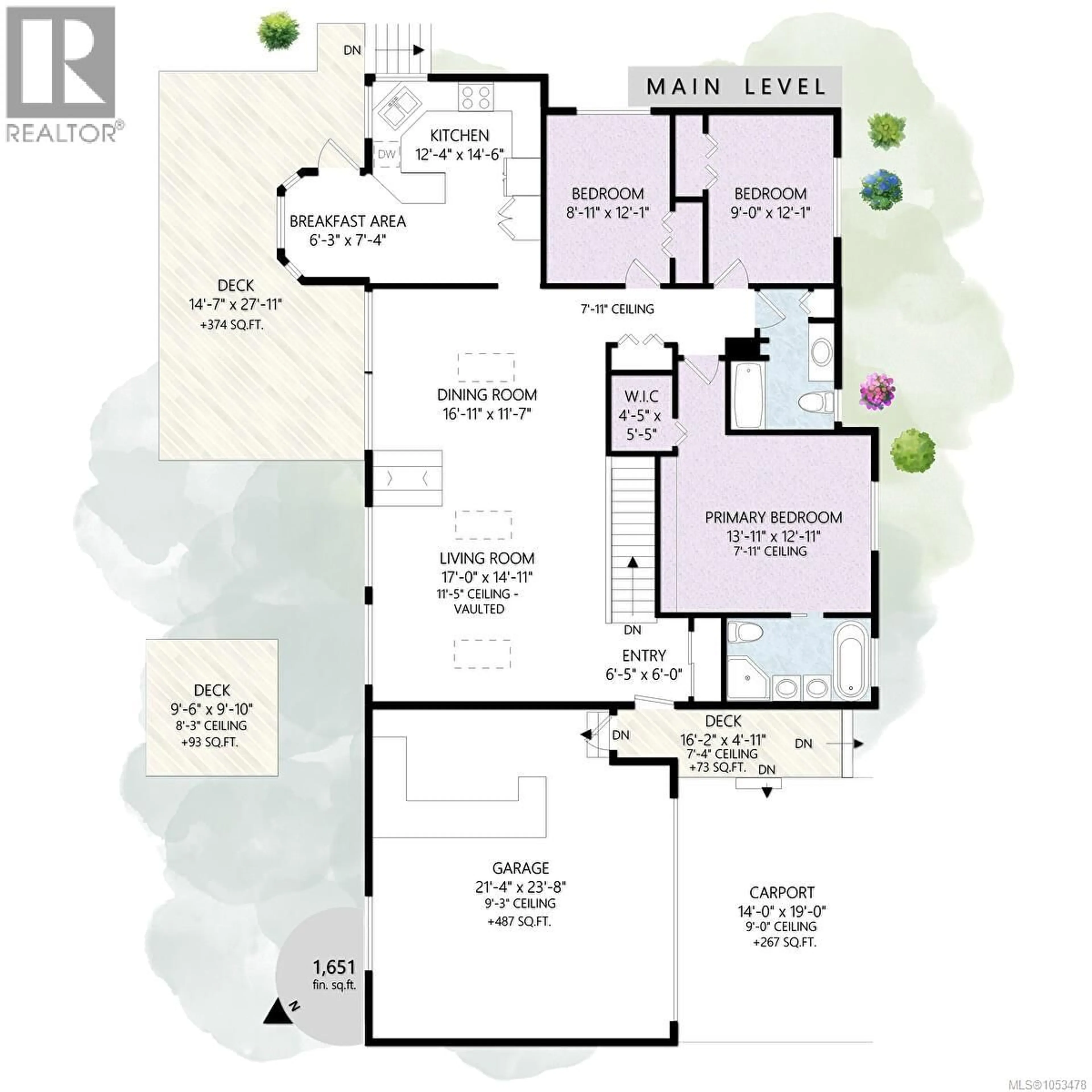 Floor plan for 421A WALKER AVENUE, Ladysmith British Columbia V9G1V2