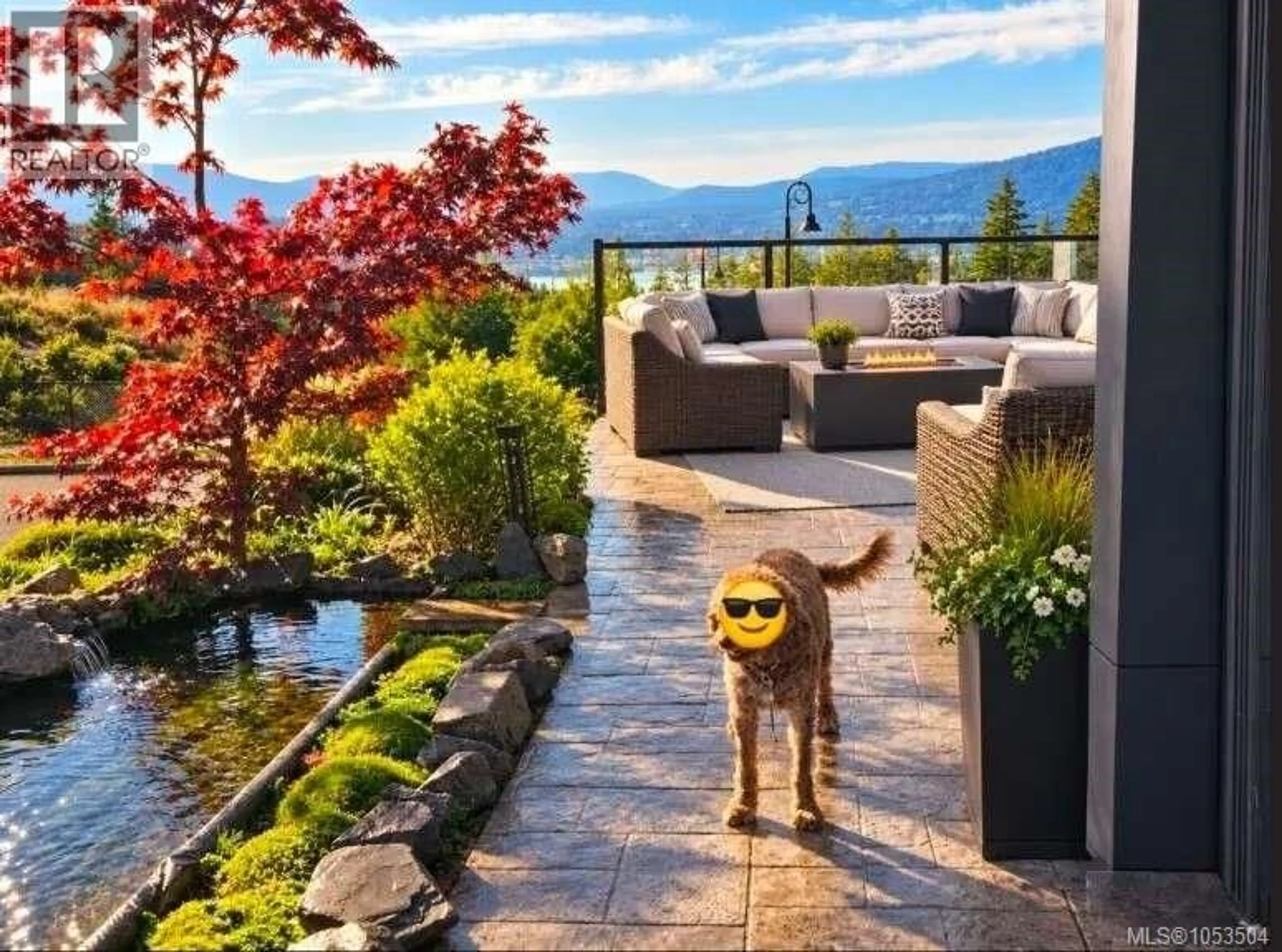 Patio, water/lake/river/ocean view for 1198 VIEWTOP ROAD, Duncan British Columbia V9L0H7