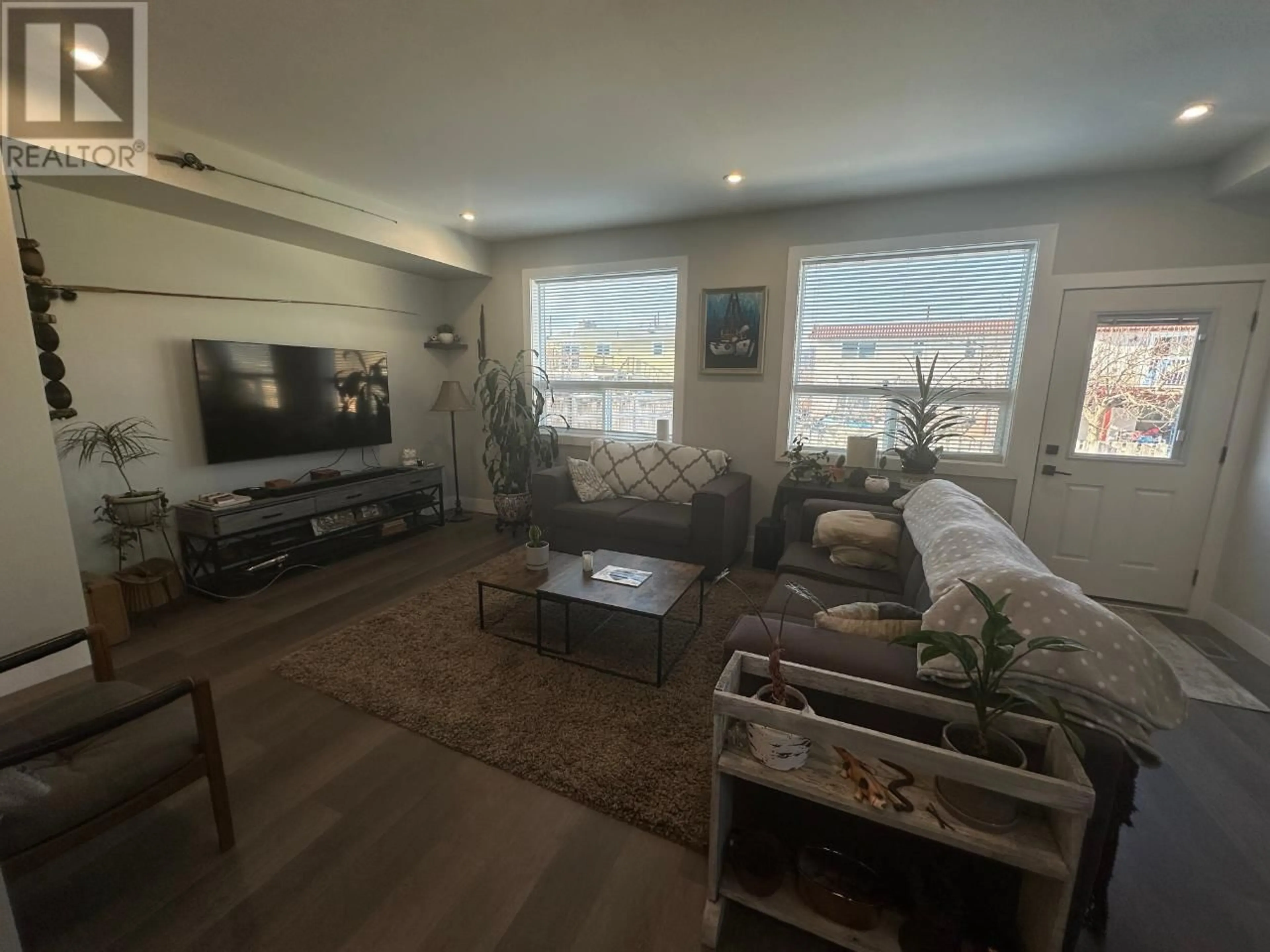 Living room, wood floors for 1611 PHILLIPS Street, Merritt British Columbia V1K0B6