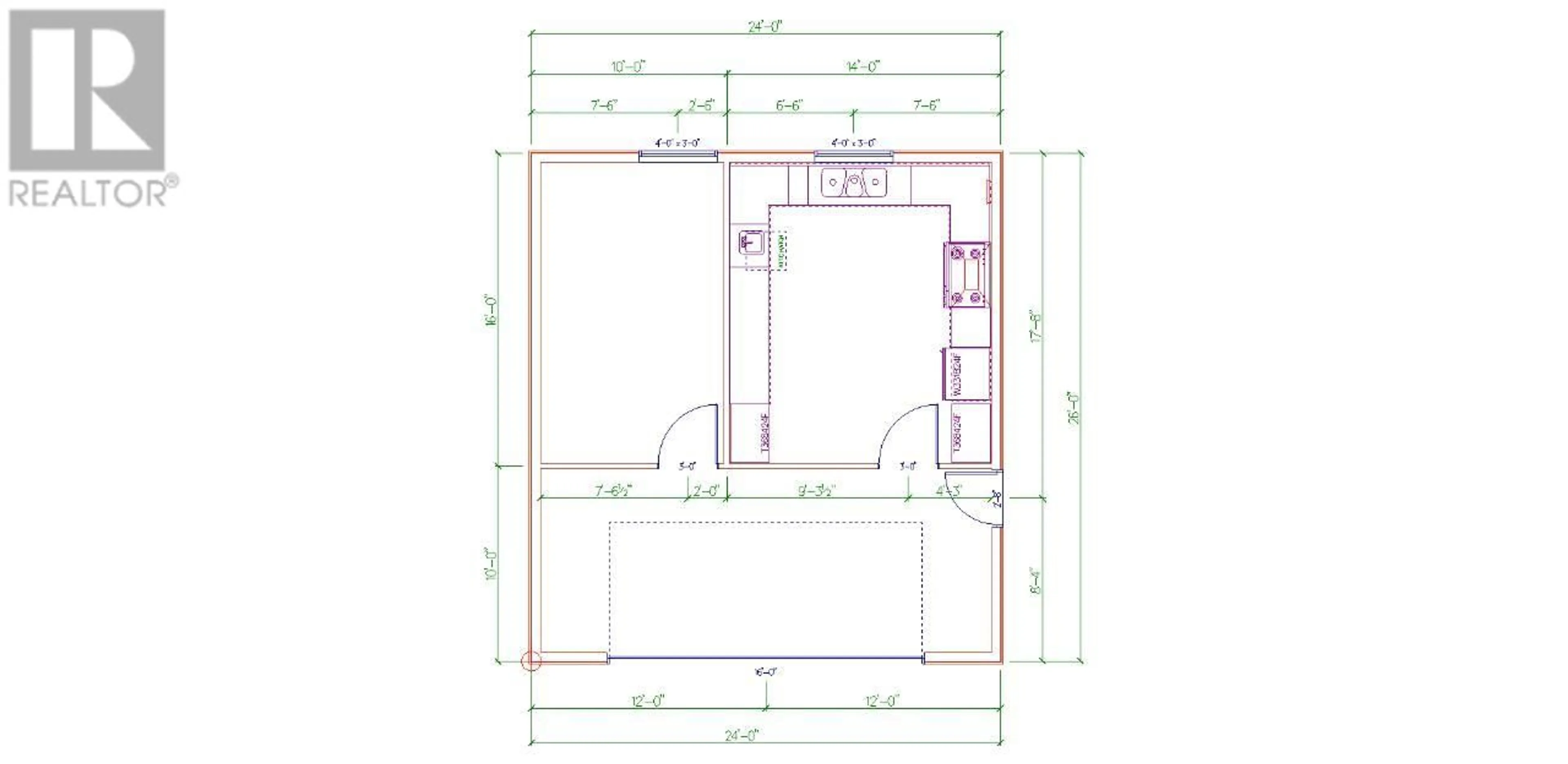 Floor plan for 1643 CANFORD AVE, Merritt British Columbia V1K1B8