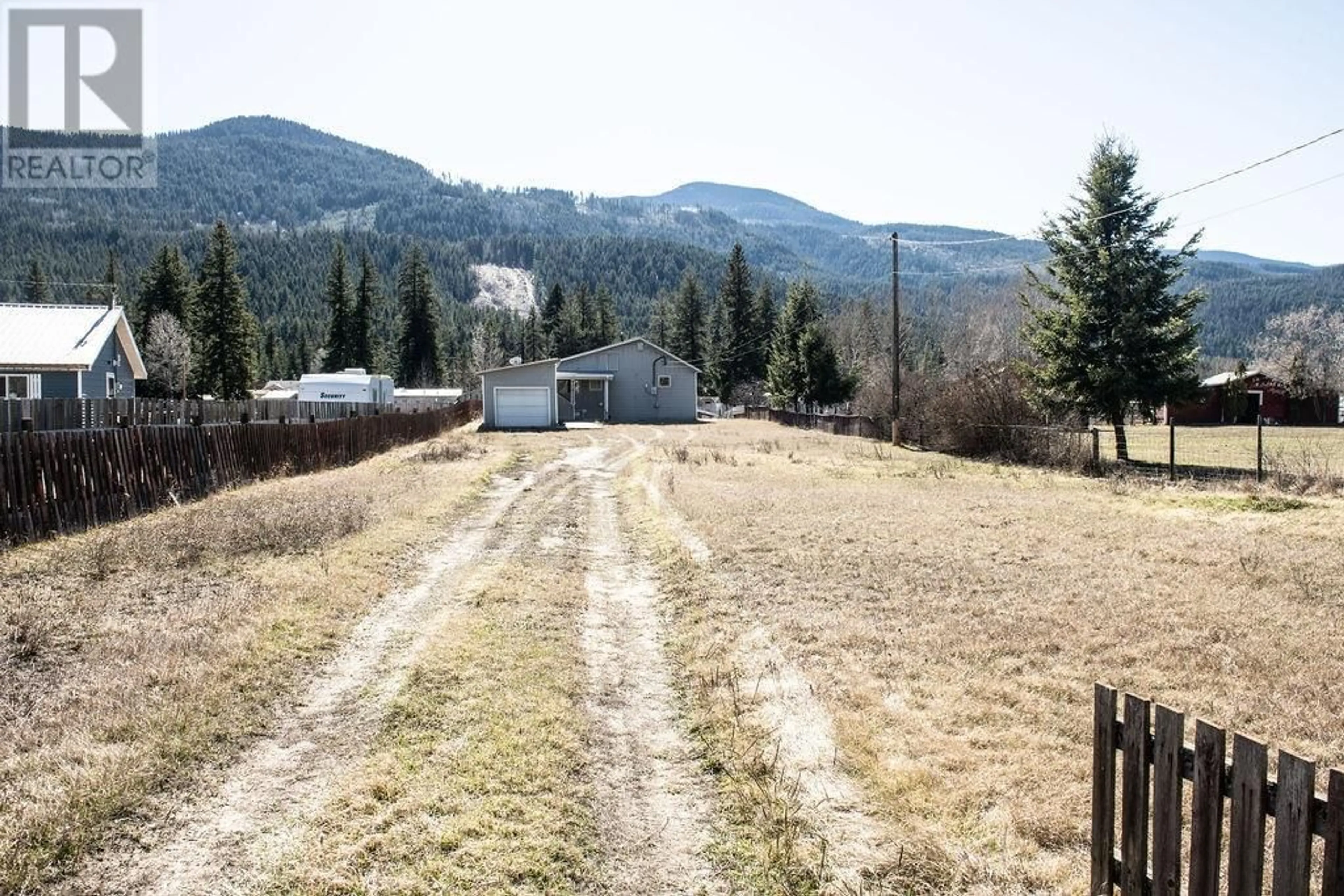 A pic from outside/outdoor area/front of a property/back of a property/a pic from drone, mountain view for 3076 MCCORVIE ROAD, Clearwater British Columbia V0E3A0