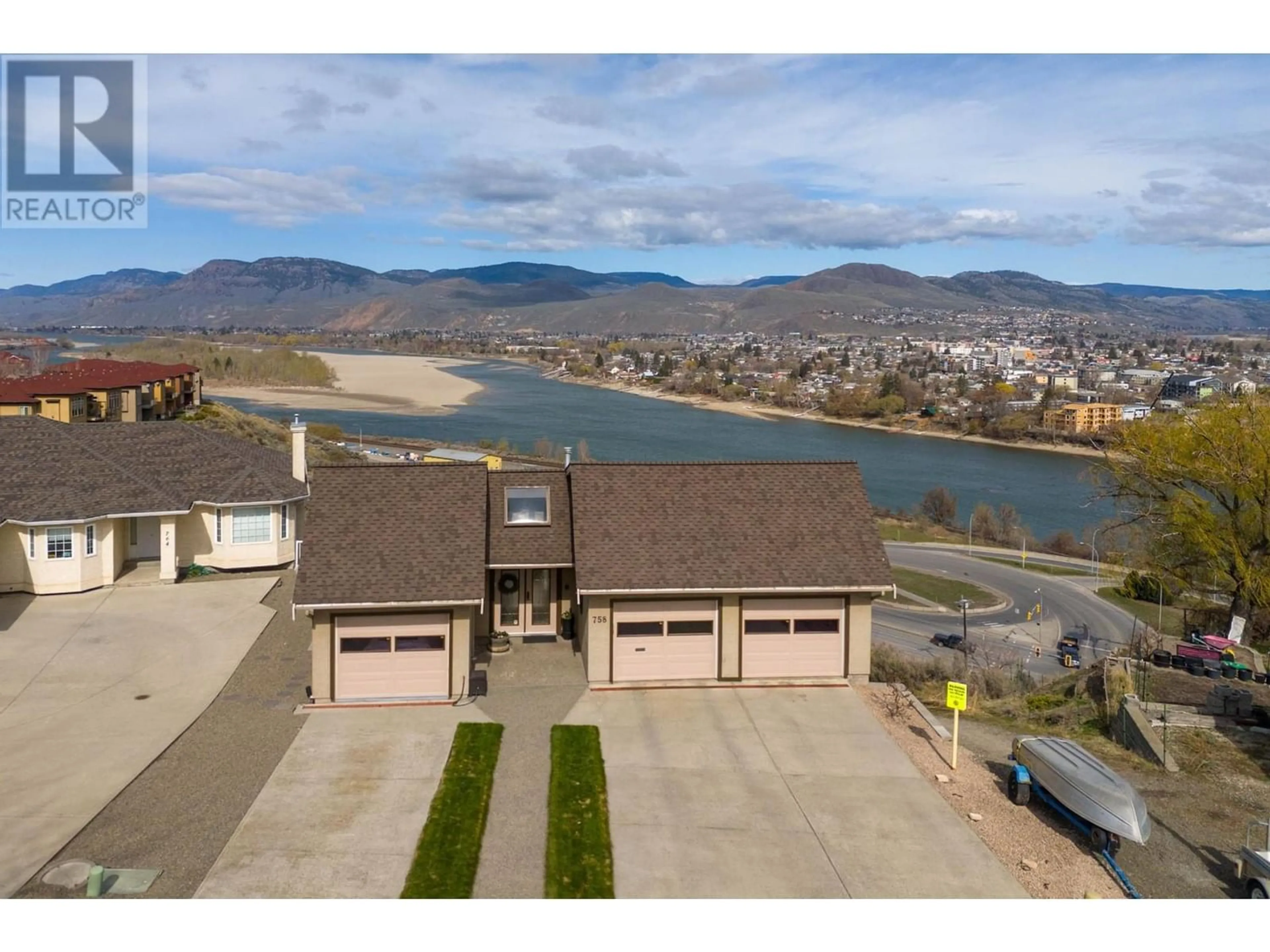 Frontside or backside of a home for 758 CHAPARRAL PLACE, Kamloops British Columbia
