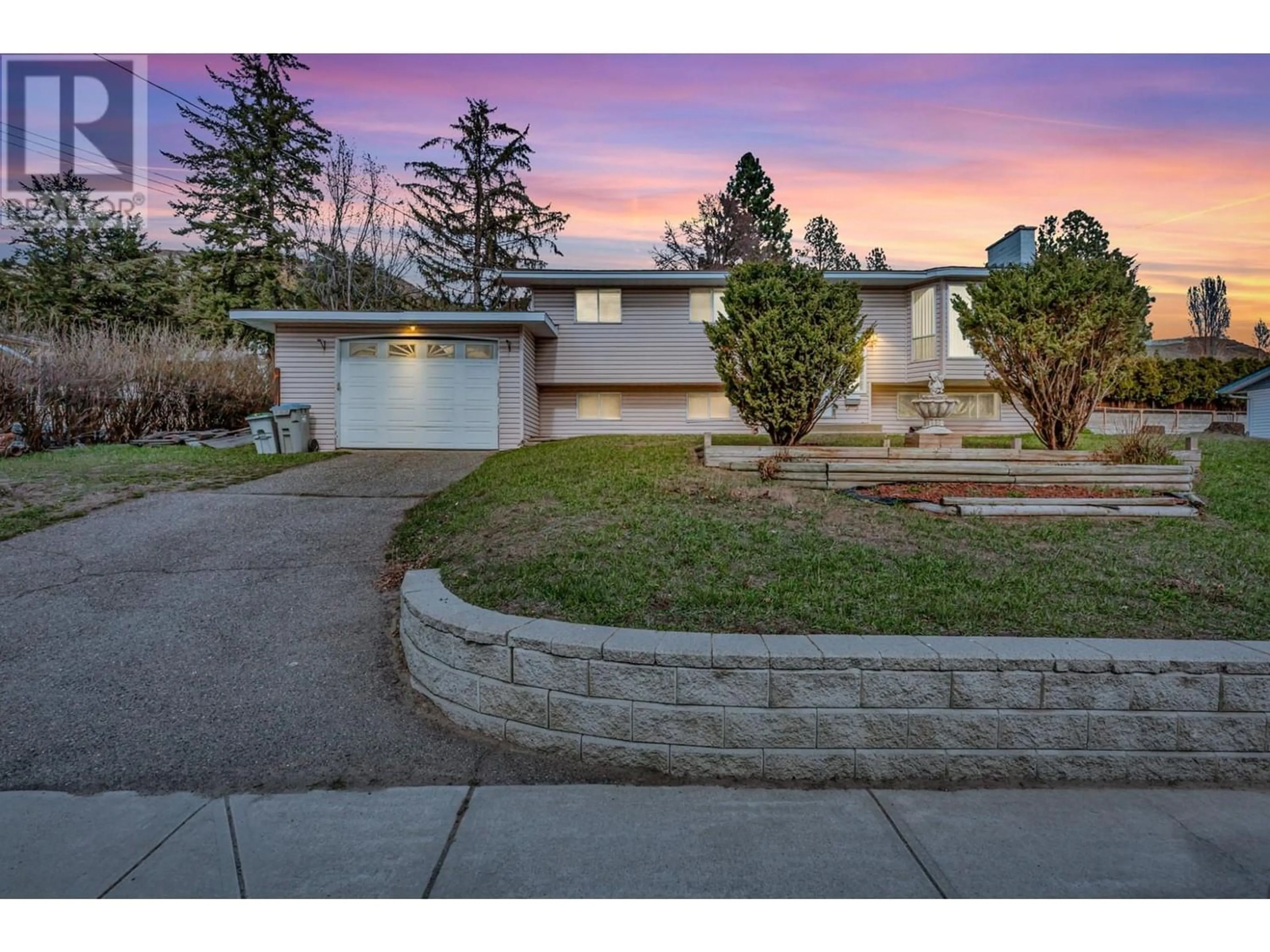 Frontside or backside of a home for 1590 HILLSIDE DRIVE, Kamloops British Columbia