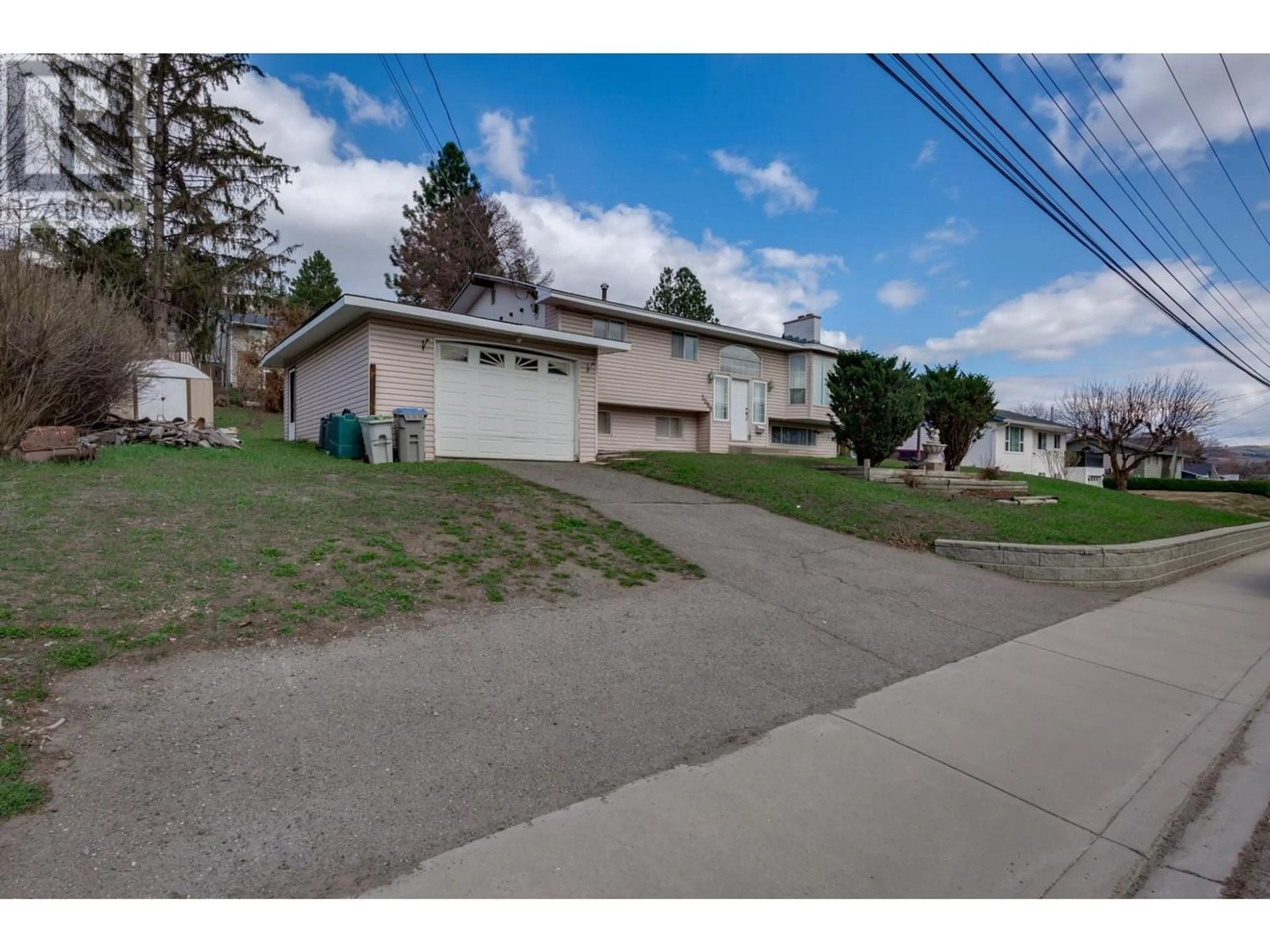 Frontside or backside of a home for 1590 HILLSIDE DRIVE, Kamloops British Columbia