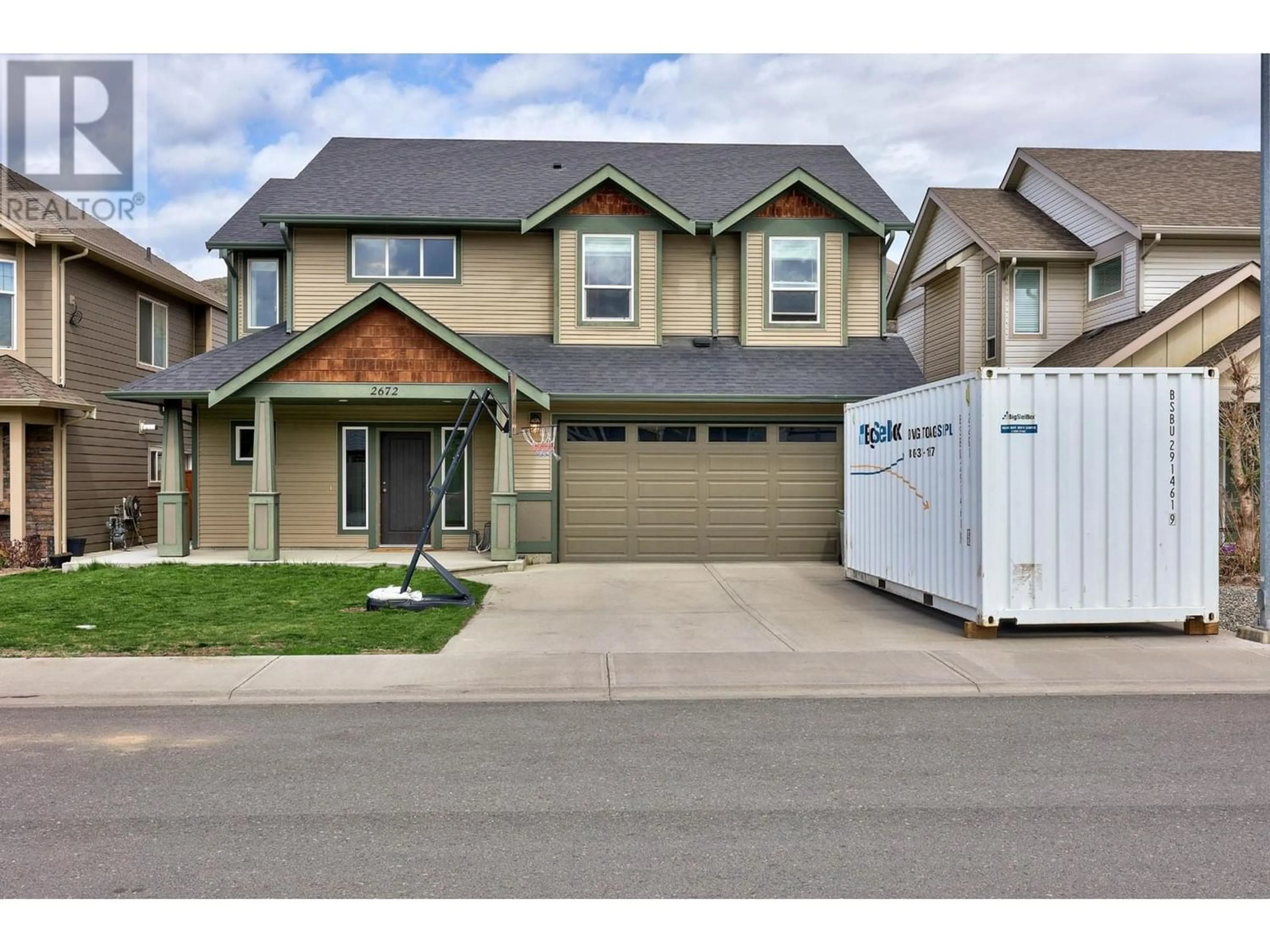 Frontside or backside of a home for 2672 STANKO WAY, Kamloops British Columbia V2B0C1
