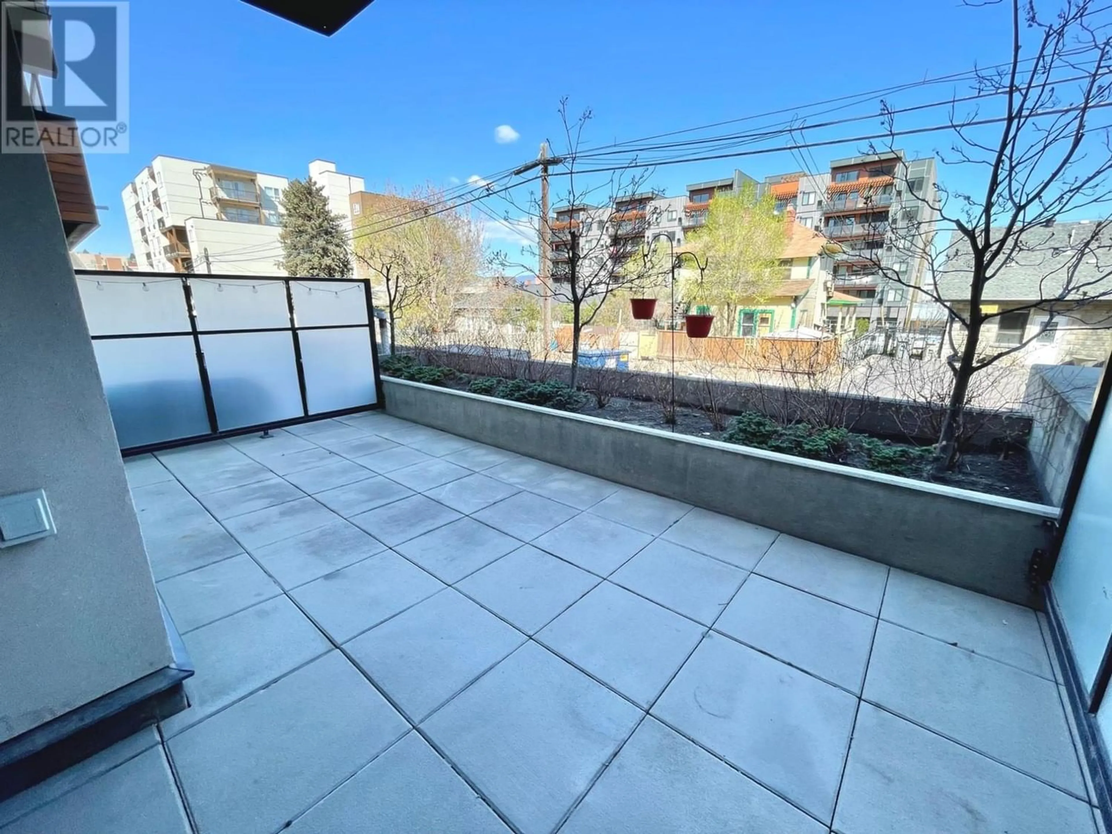 Balcony in the apartment for 110-460 5TH AVE, Kamloops British Columbia V2C5Y2