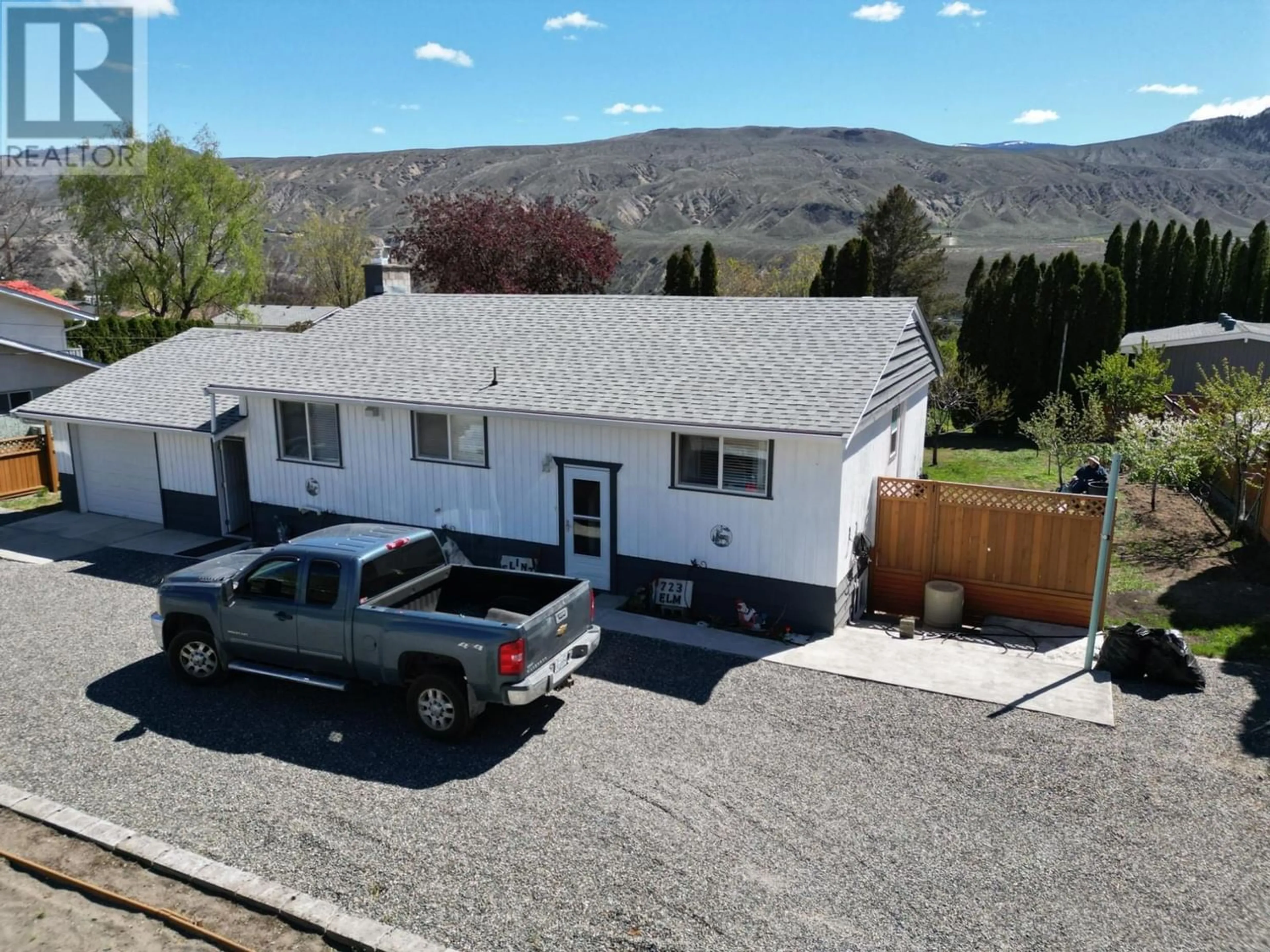 Frontside or backside of a home for 723 ELM STREET, Ashcroft British Columbia V0K1A0