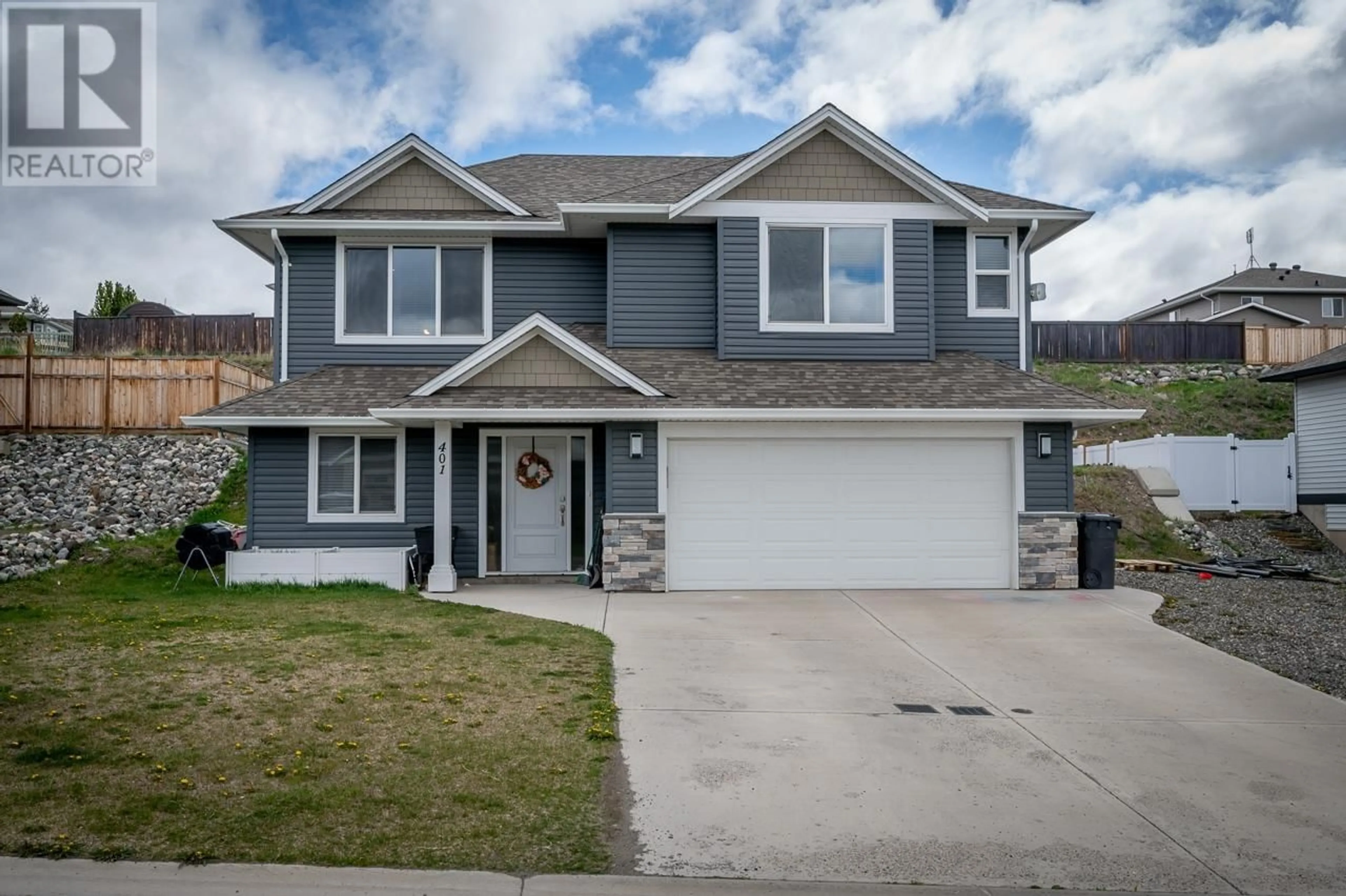 Frontside or backside of a home for 401 DALADON DRIVE, Logan Lake British Columbia