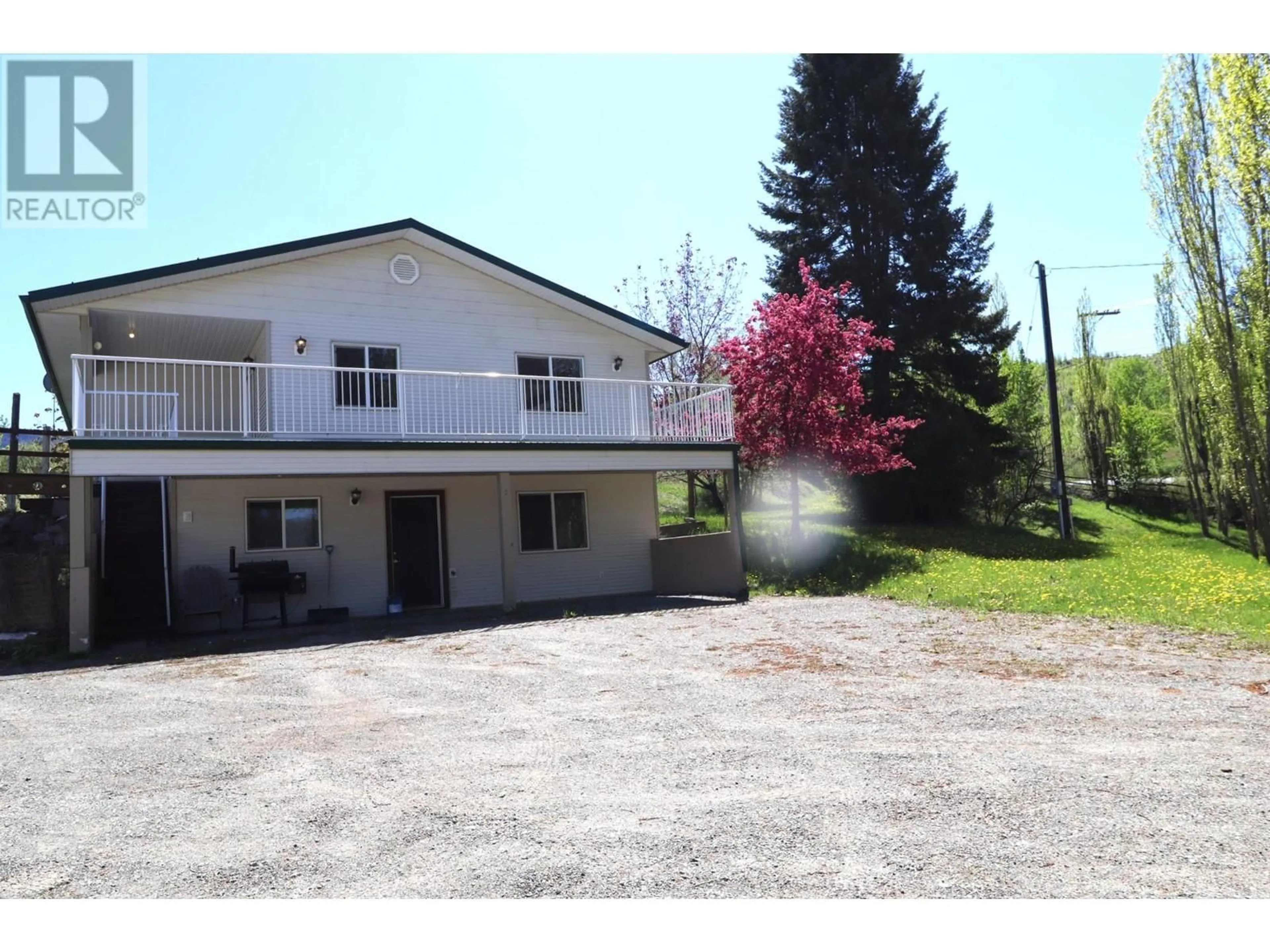 Frontside or backside of a home, the front or back of building for 3998 AGATE BAY Road, Barriere British Columbia V0E2E0