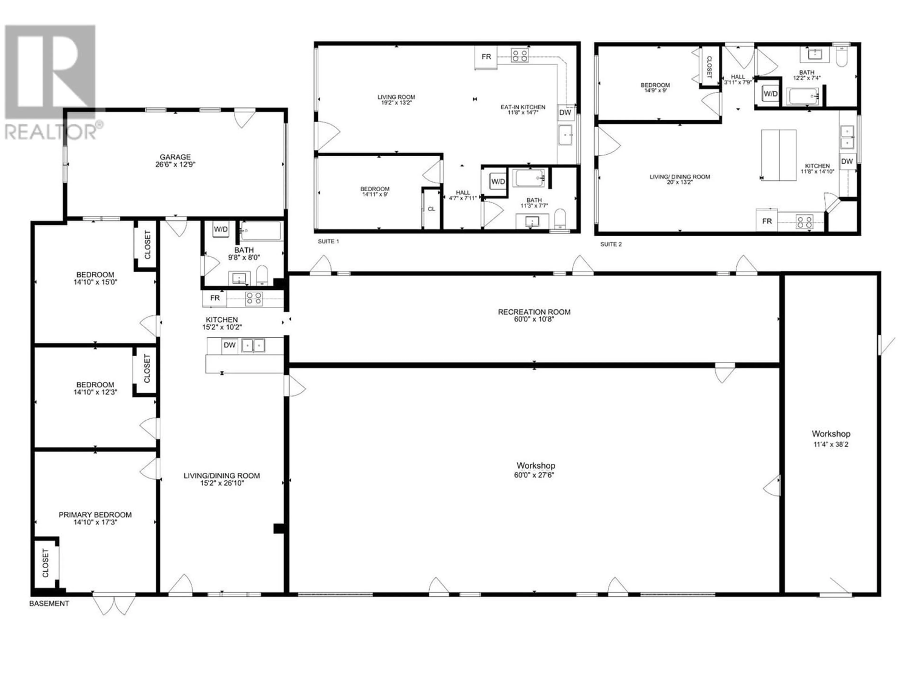 Floor plan for 760 YATES ROAD, Kamloops British Columbia V2B6C9