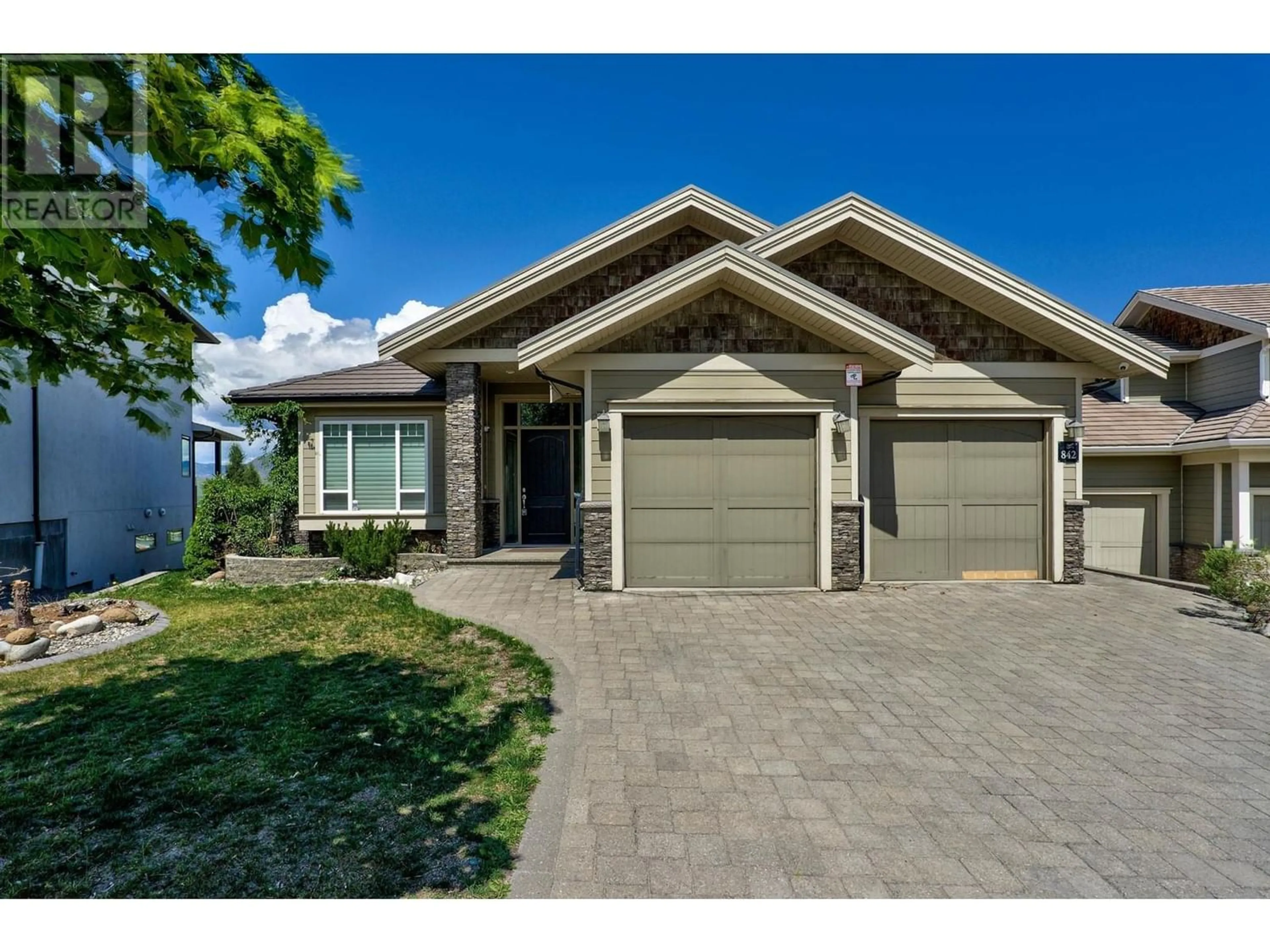 Frontside or backside of a home for 842 GUERIN CREEK WAY, Kamloops British Columbia V2C0A6