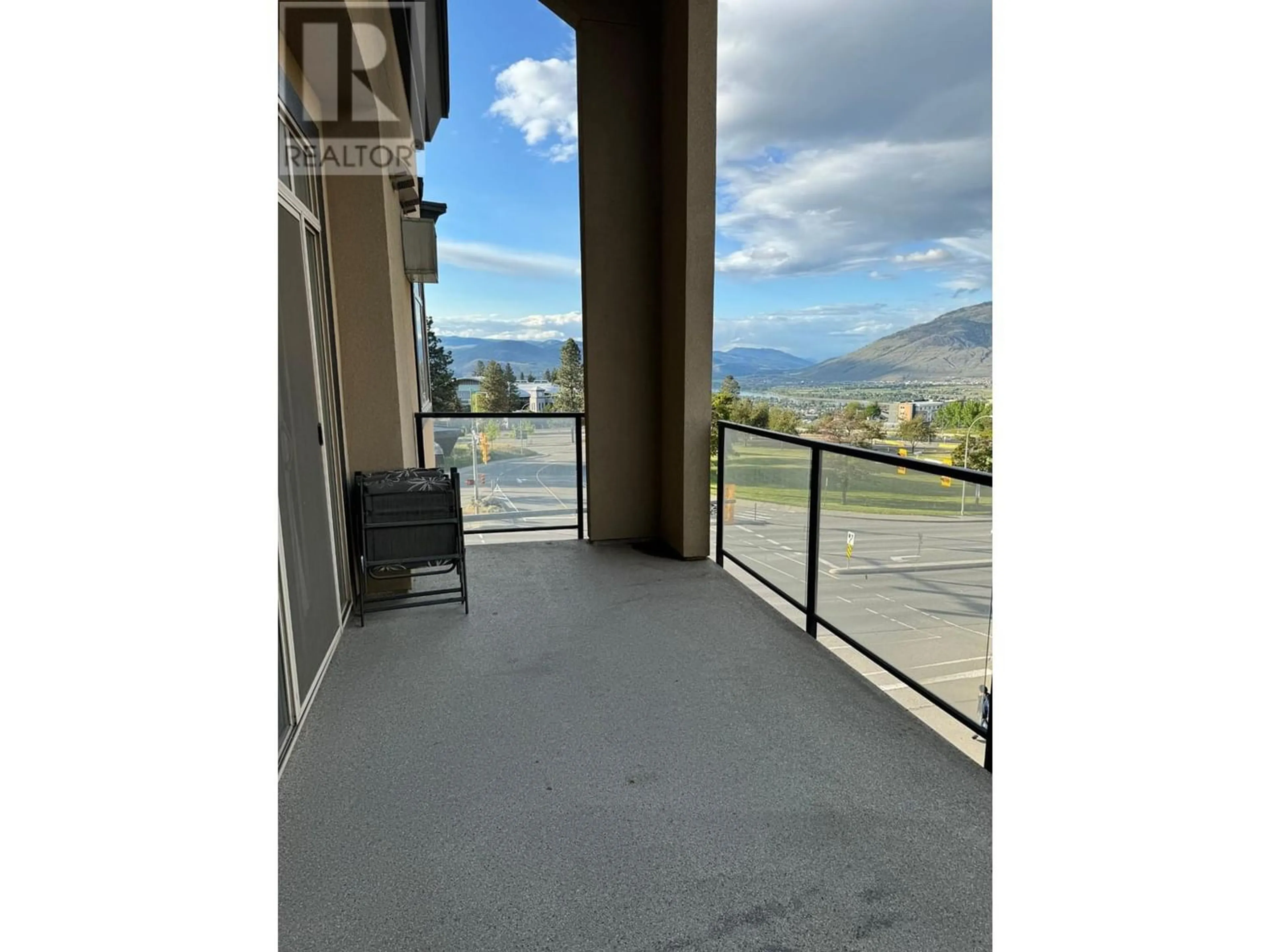 Balcony in the apartment for 410-795 MCGILL RD, Kamloops British Columbia V2C0B9